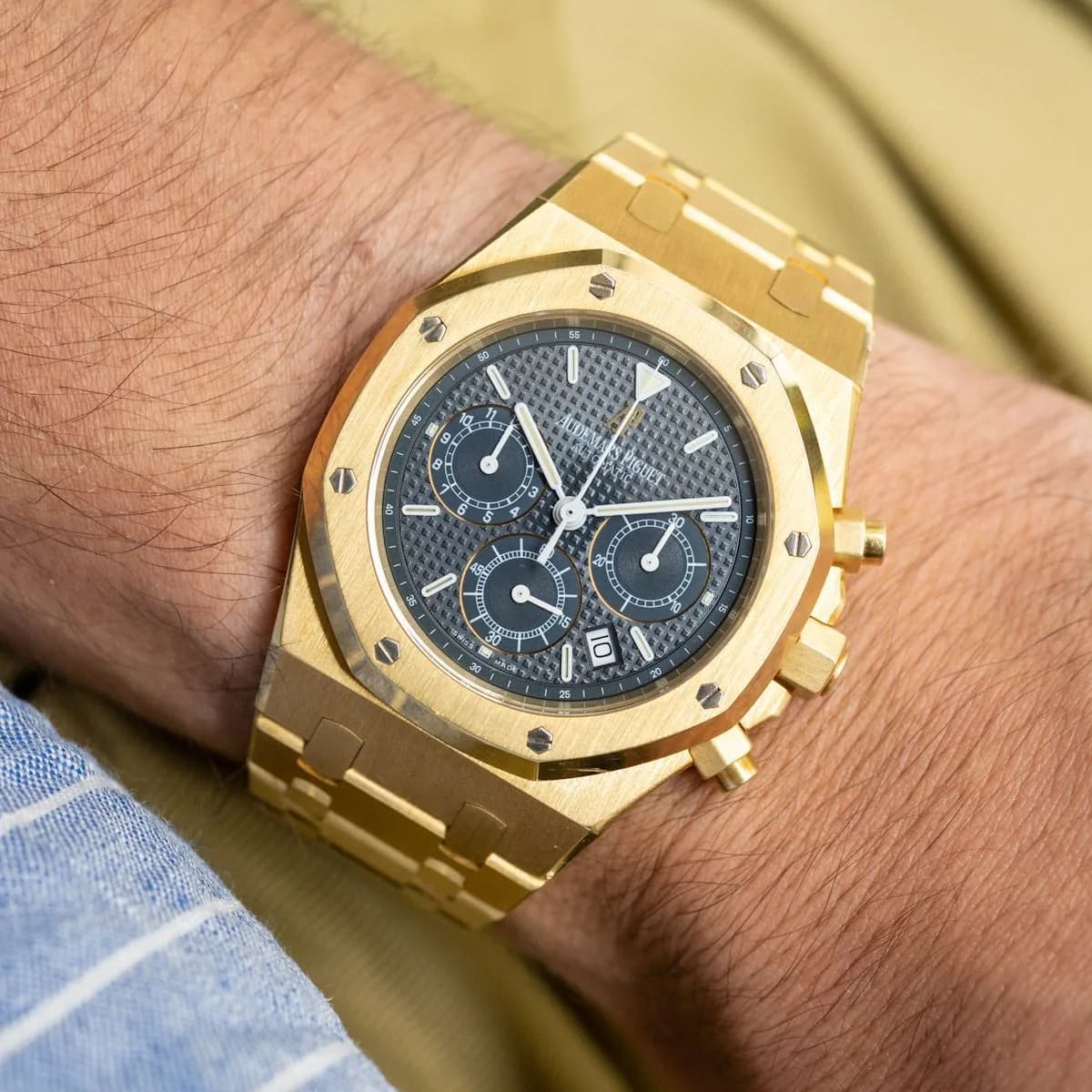 Royal Oak 25860BA Yellow Gold  – 1998
