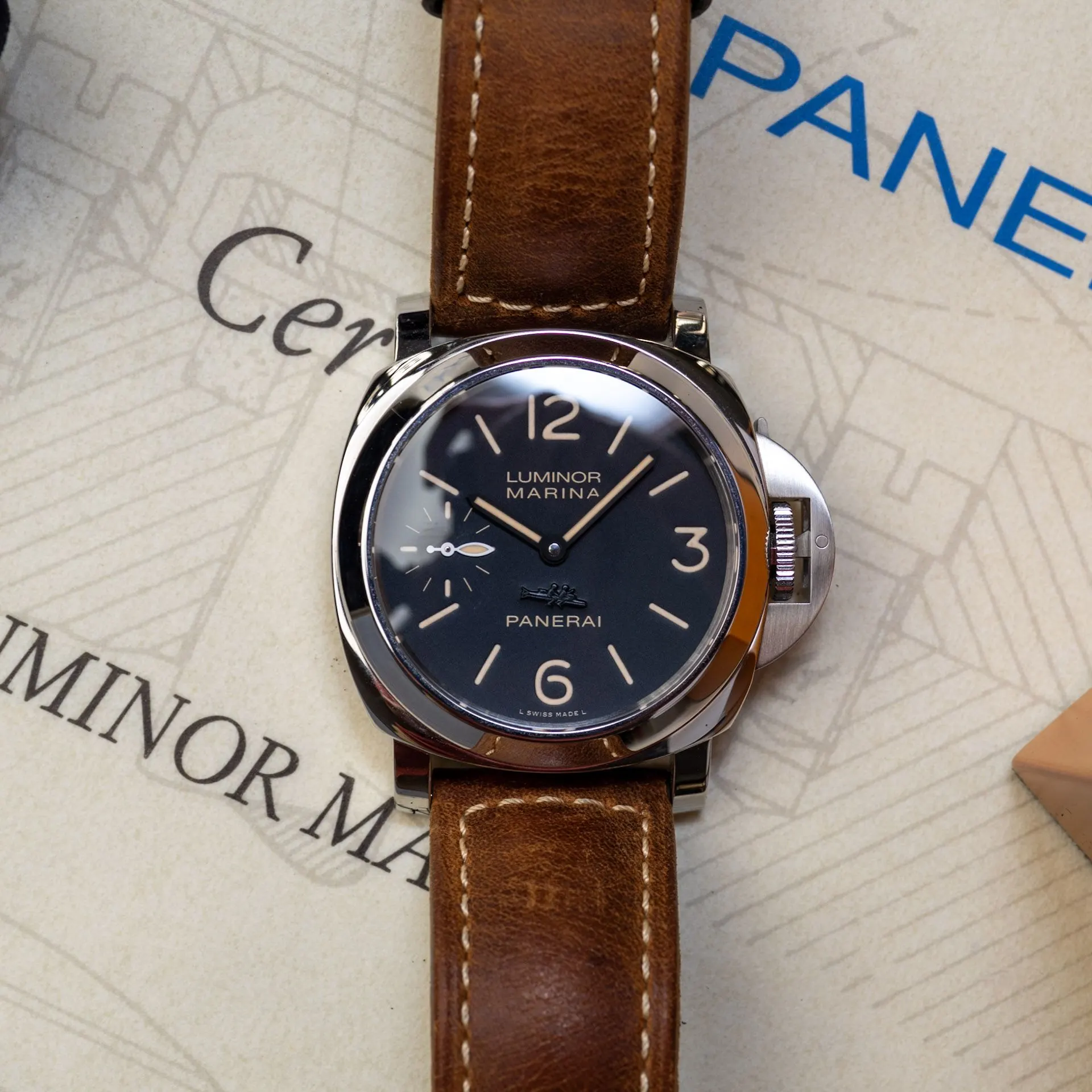 Luminor PAM00414 Cuir "Paris Edition" – 2011