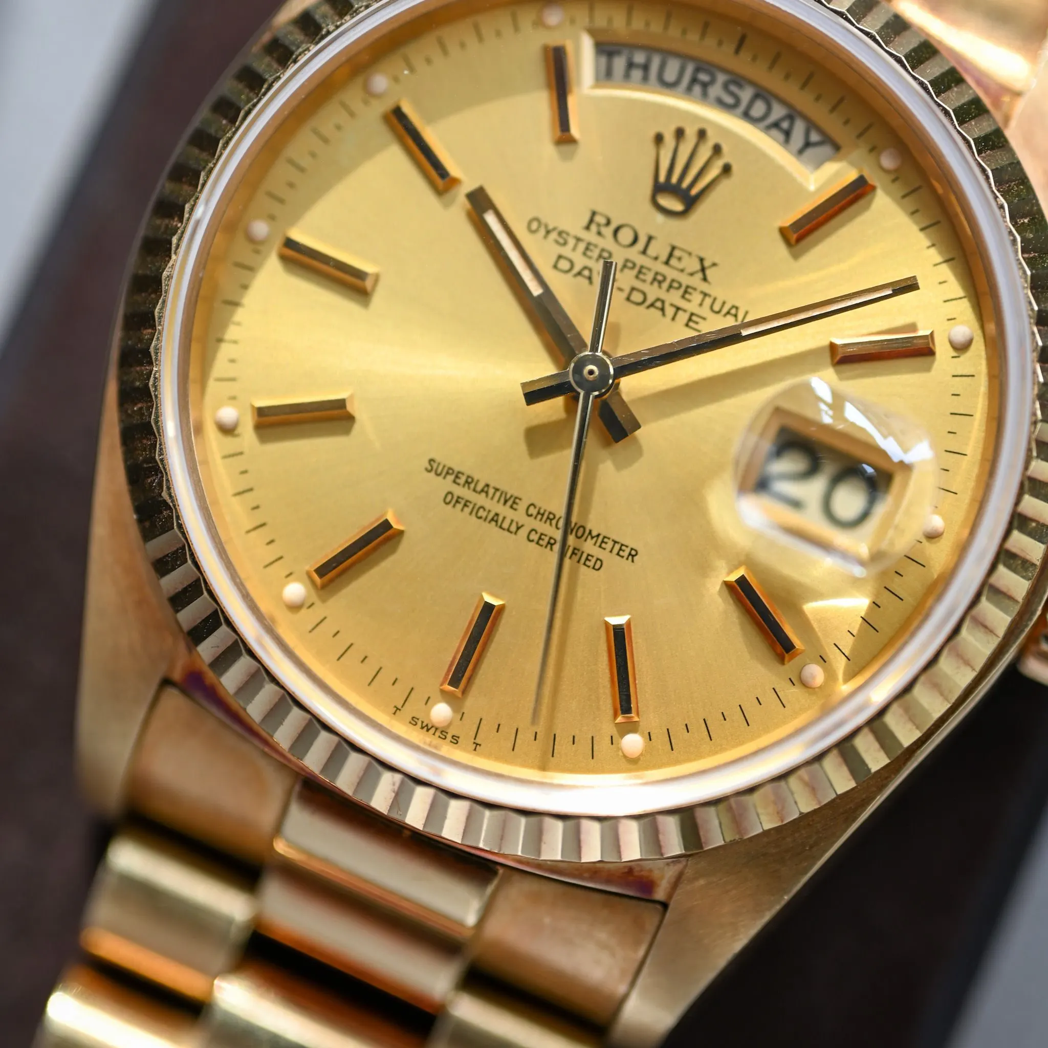 Day-Date 18038 Yellow Gold  – 1978