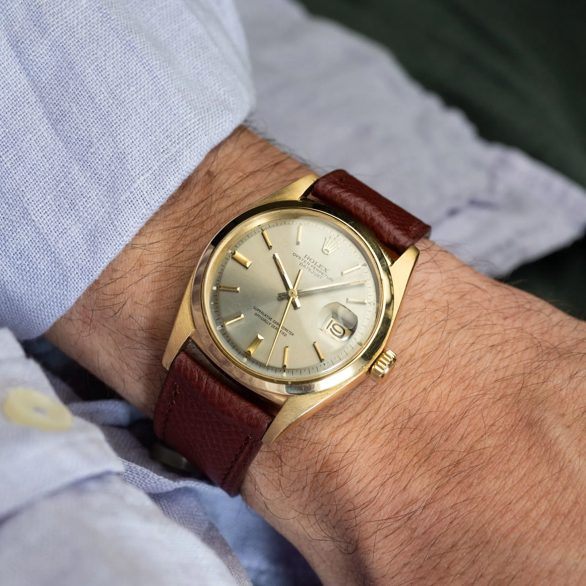 Datejust 1600 Cuir  – 1973