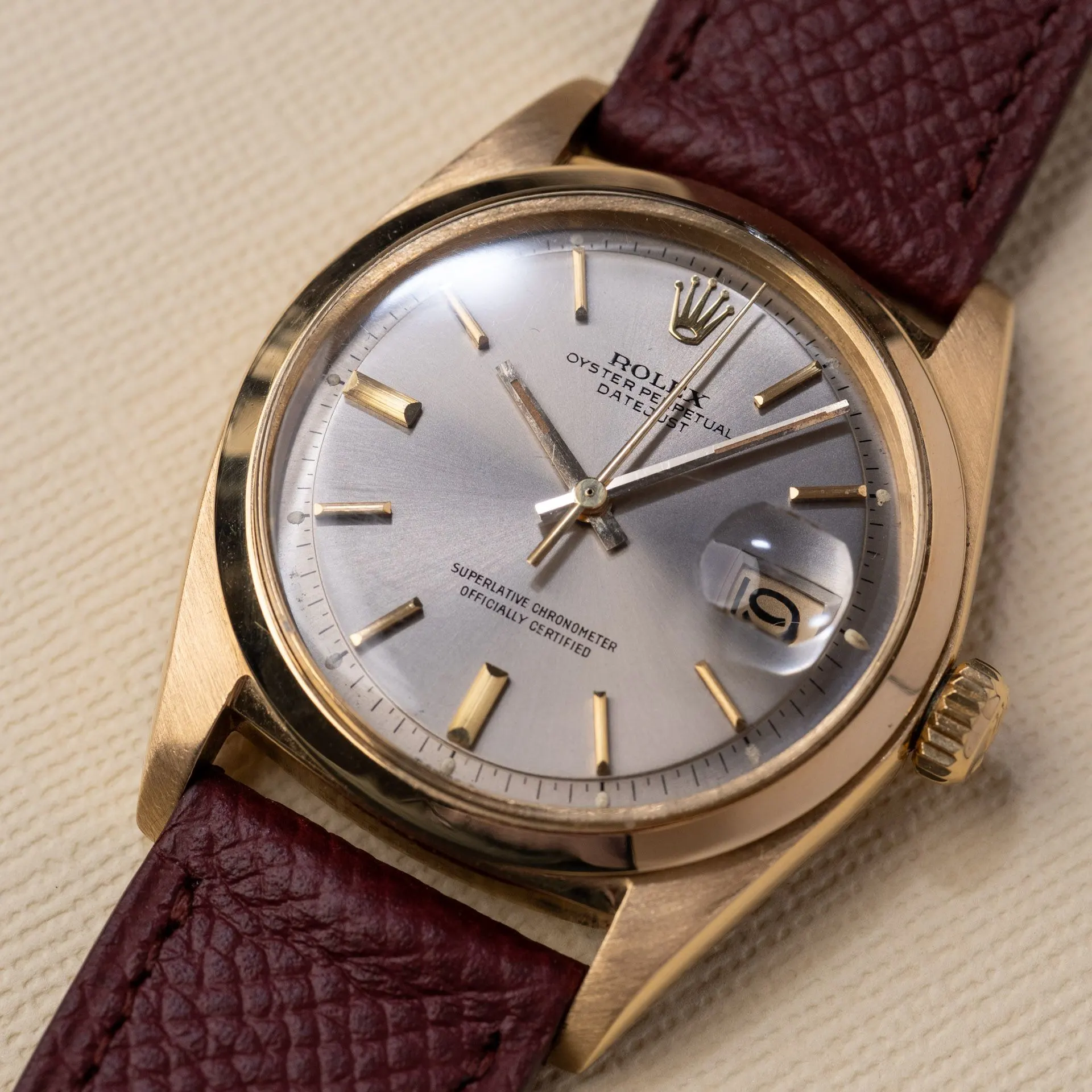 Datejust 1600 Cuir  – 1973