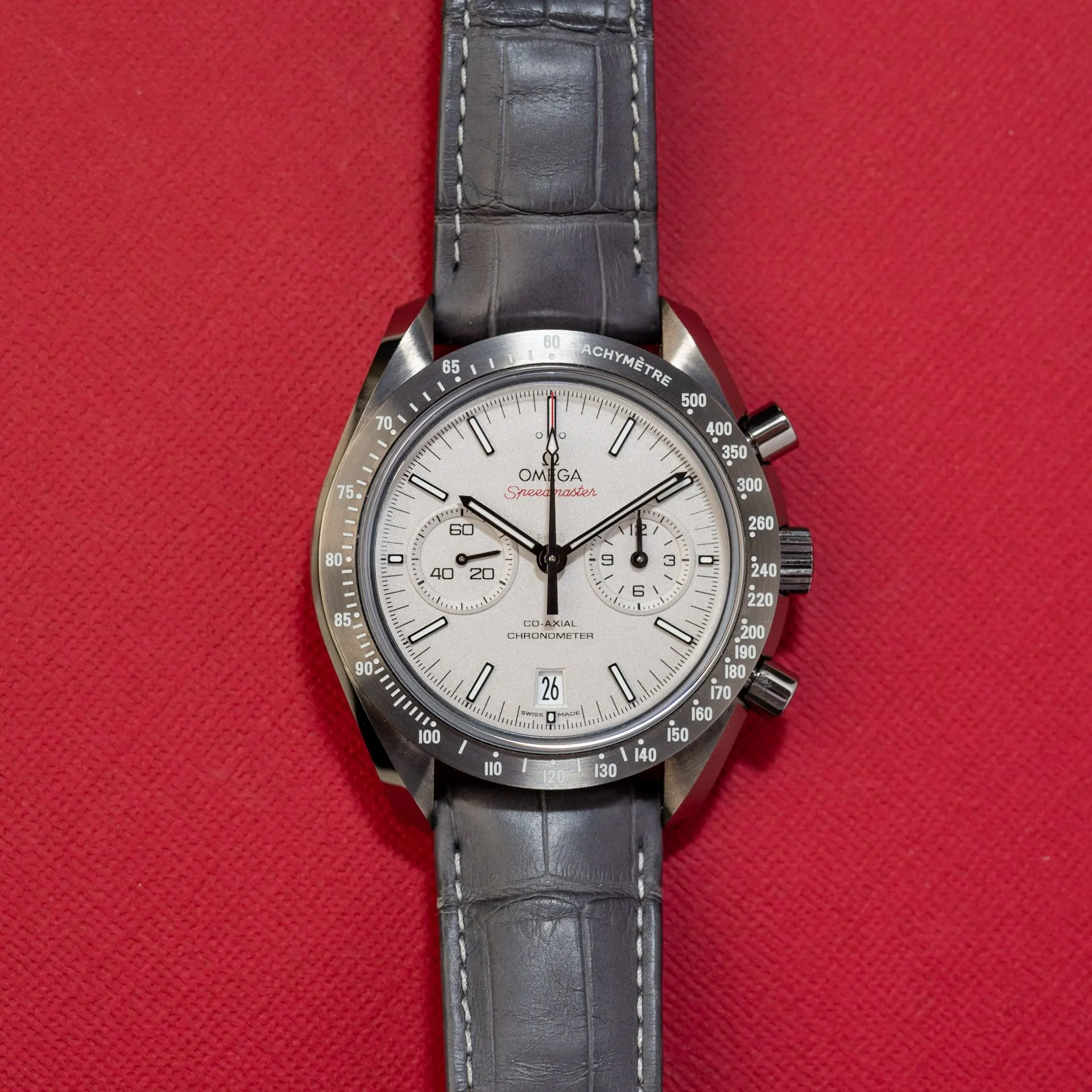 Speedmaster 311.93.44.51.99.001 Alligator "Grey Side of the Moon" – 2016