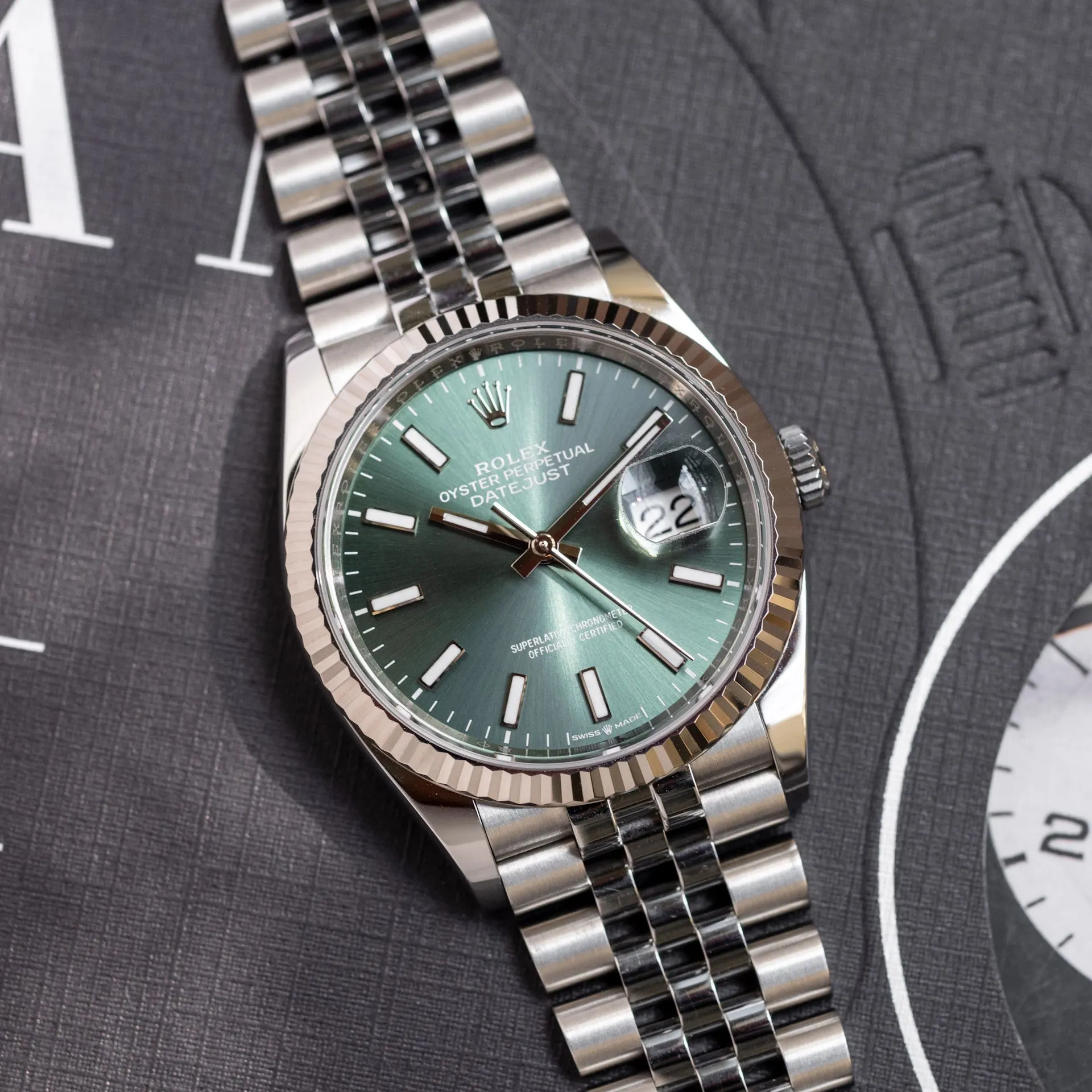Datejust 126234 Acier "Menthe" – 2022