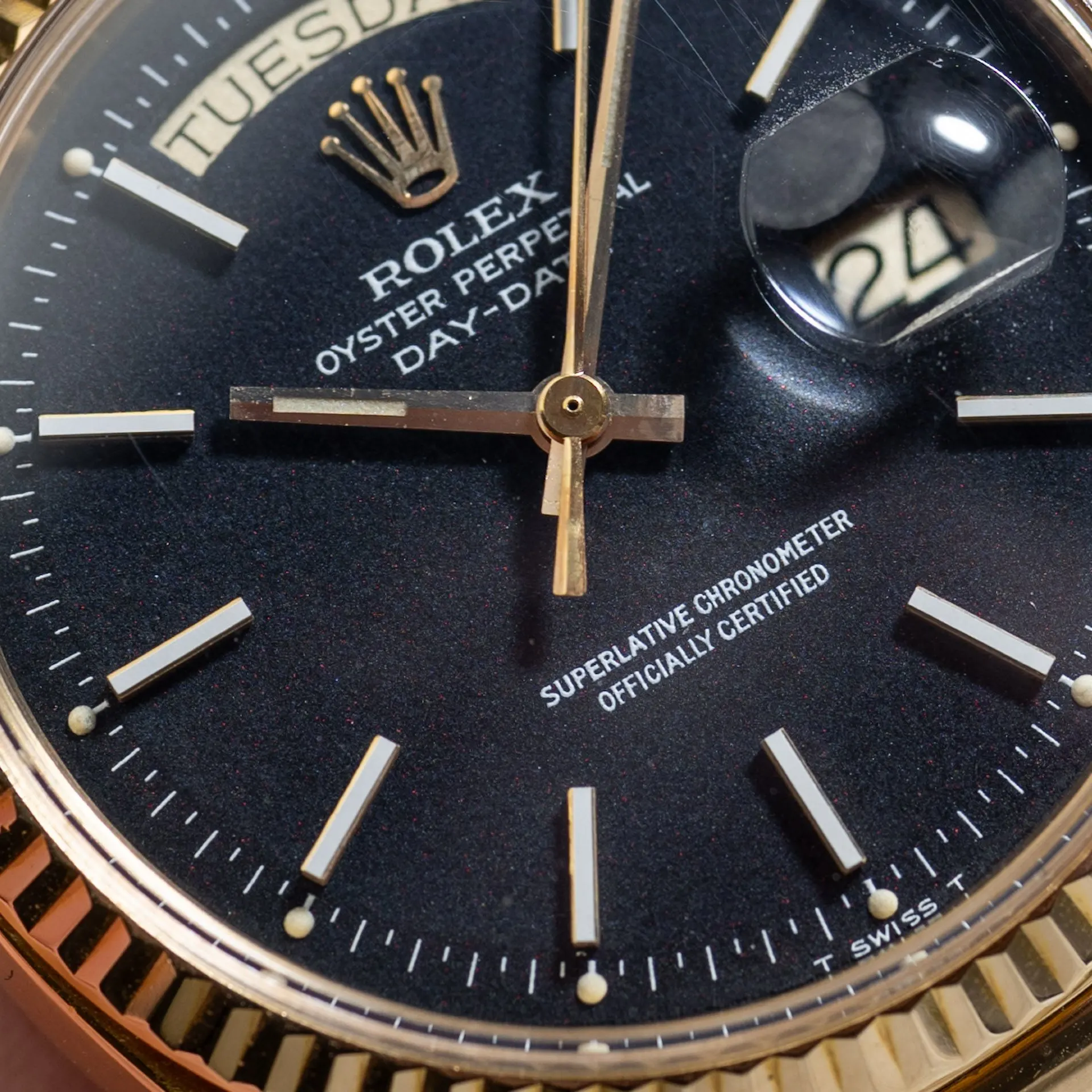 Day-Date 1803 Or Jaune "Confetti" – 1972