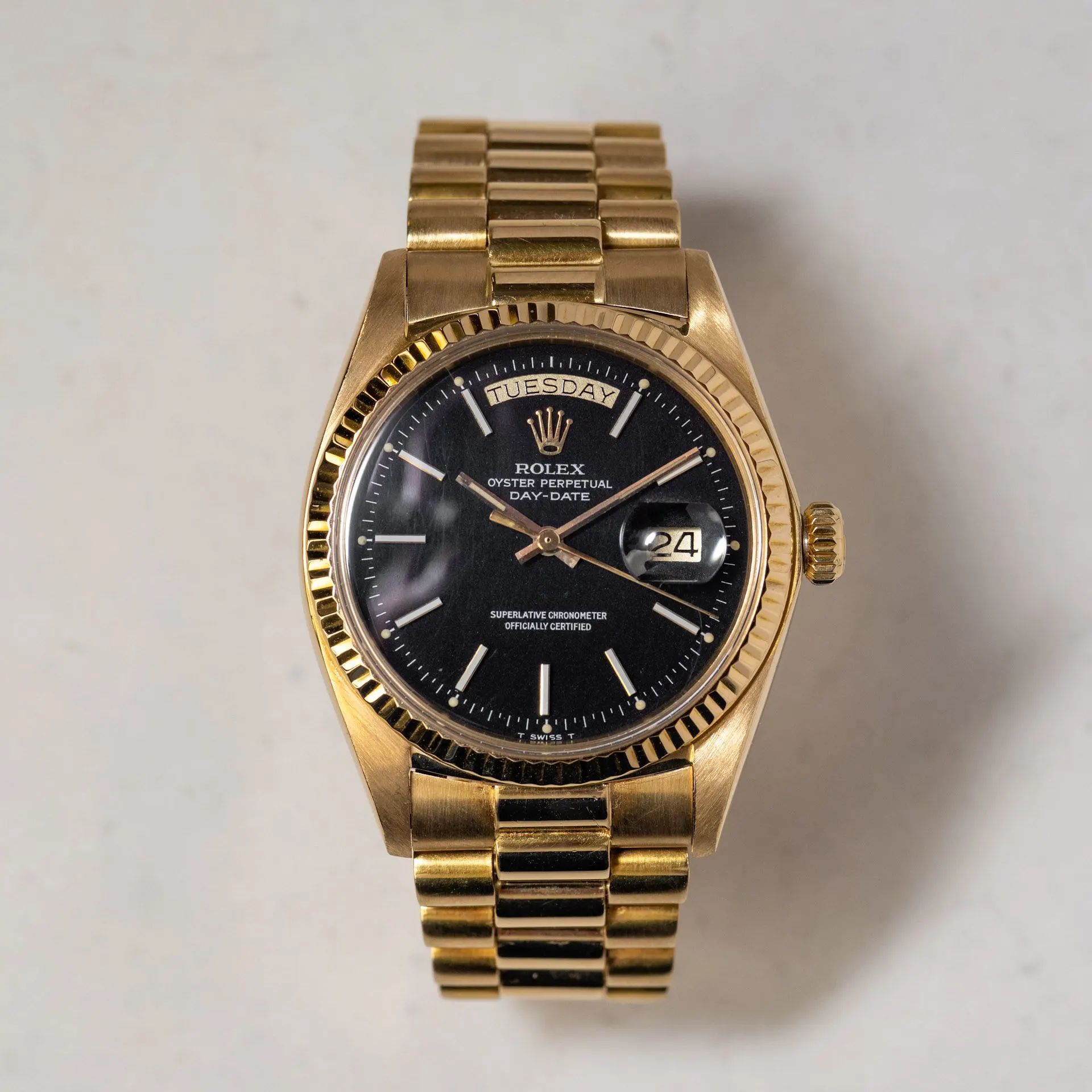Day-Date 1803 Or Jaune "Confetti" – 1972