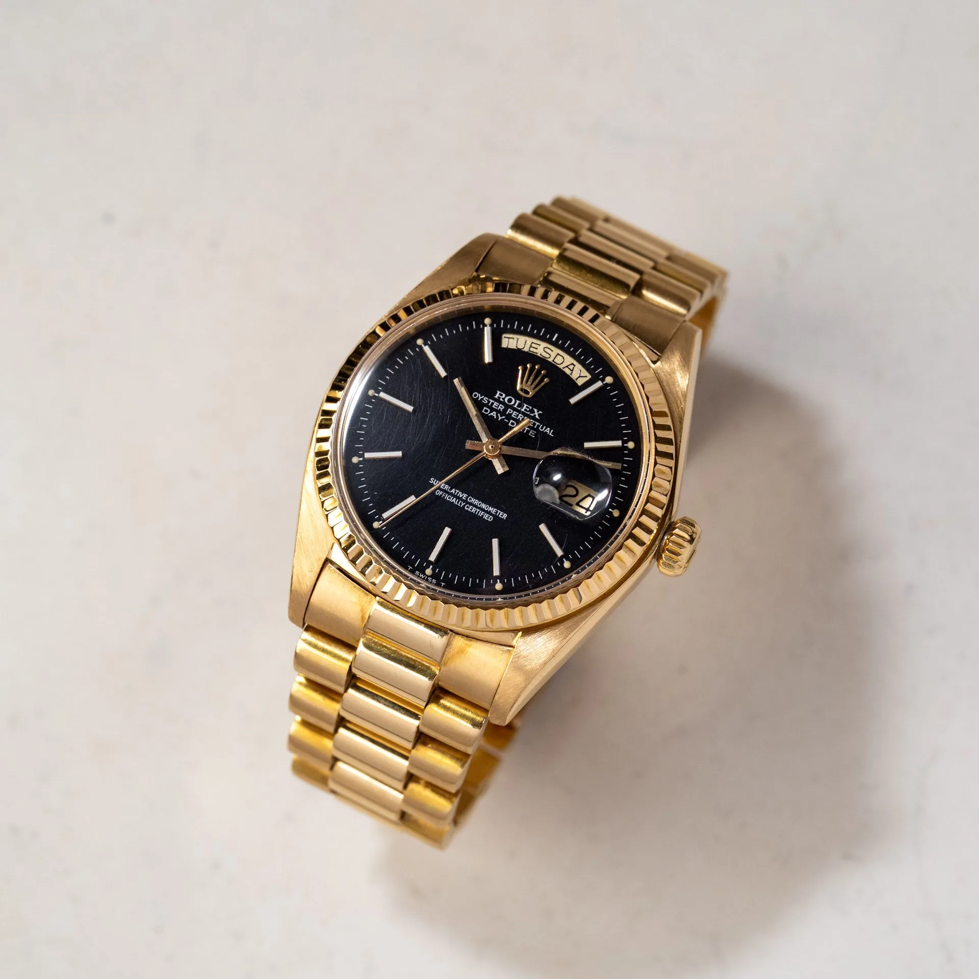 Day-Date 1803 Or Jaune "Confetti" – 1972