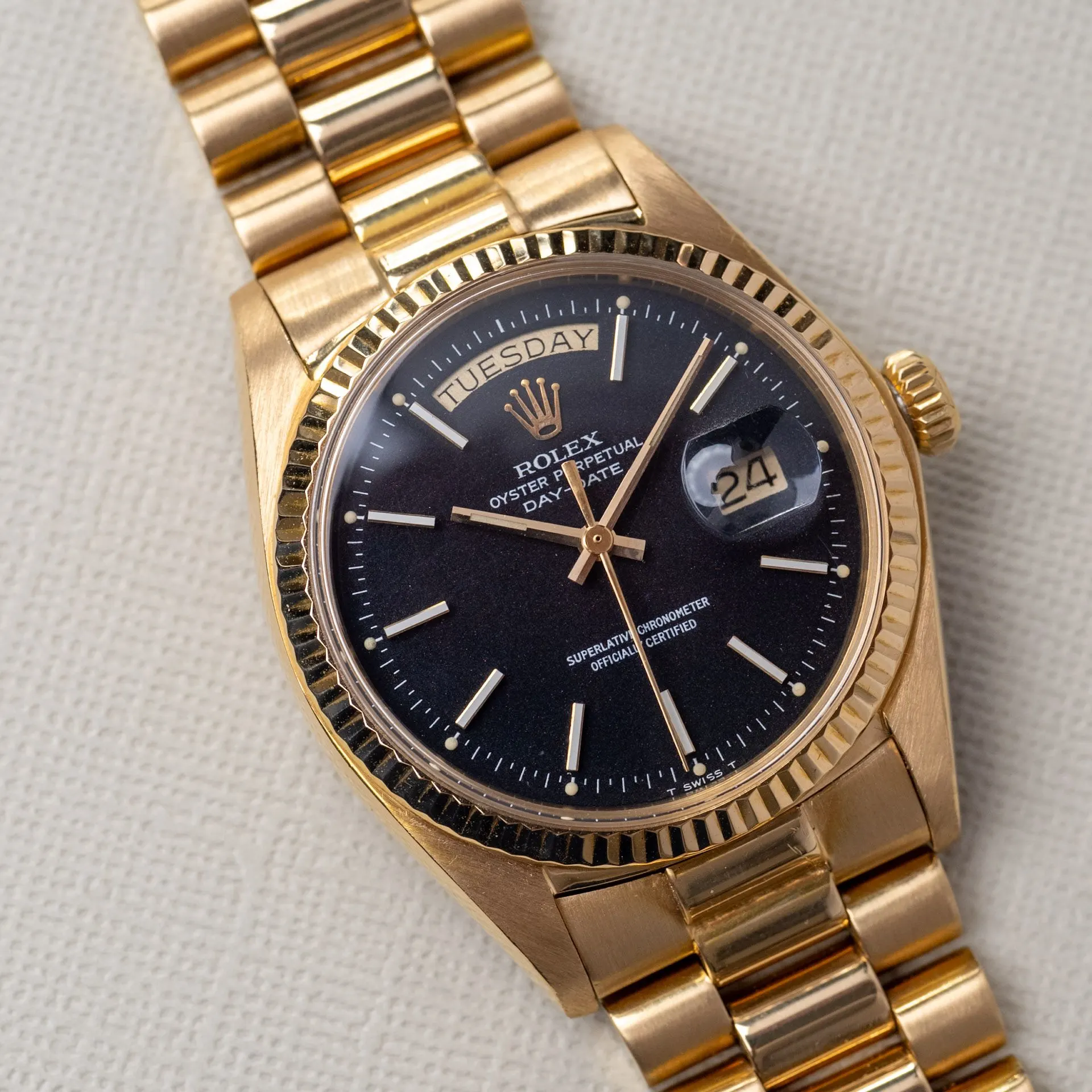 Day-Date 1803 Or Jaune "Confetti" – 1972