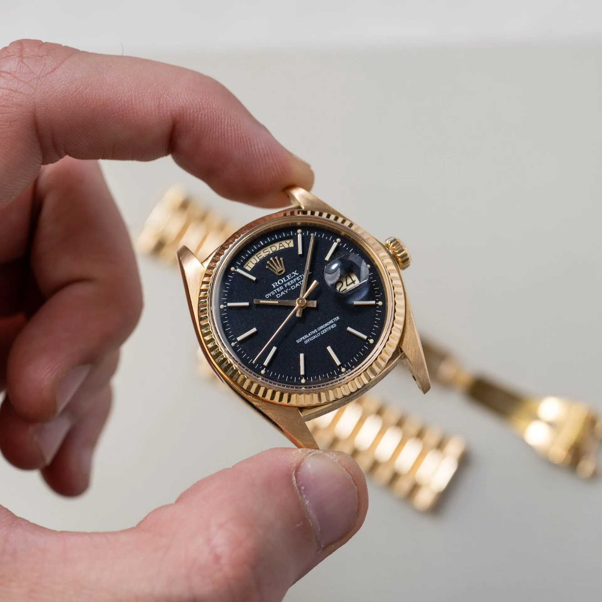 Day-Date 1803 Or Jaune "Confetti" – 1972