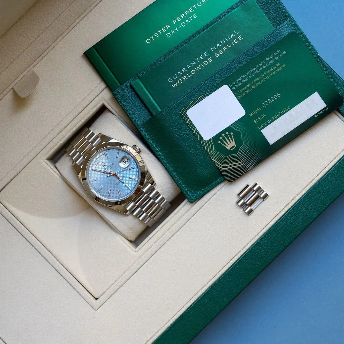 Day-Date 228206 Platinum  – 2021