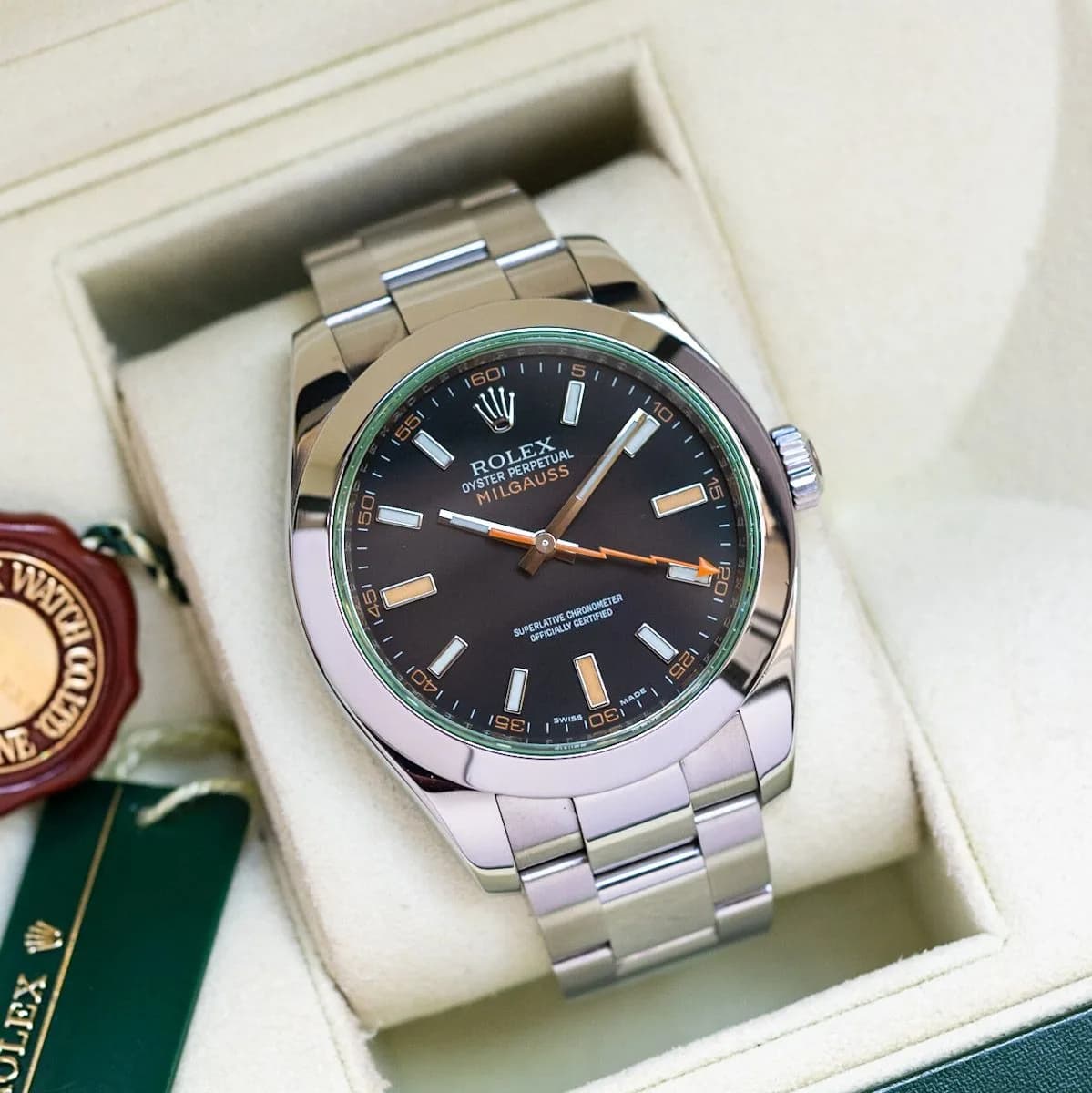 Milgauss 116400GV Acier  – 2008
