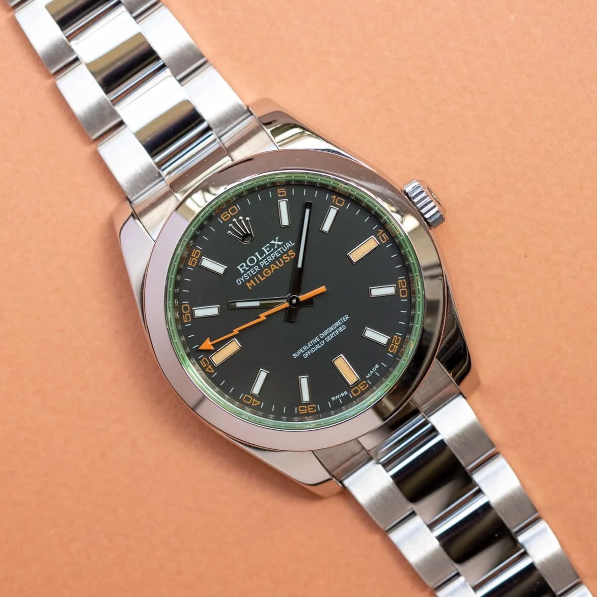 Milgauss 116400GV Acier  – 2008