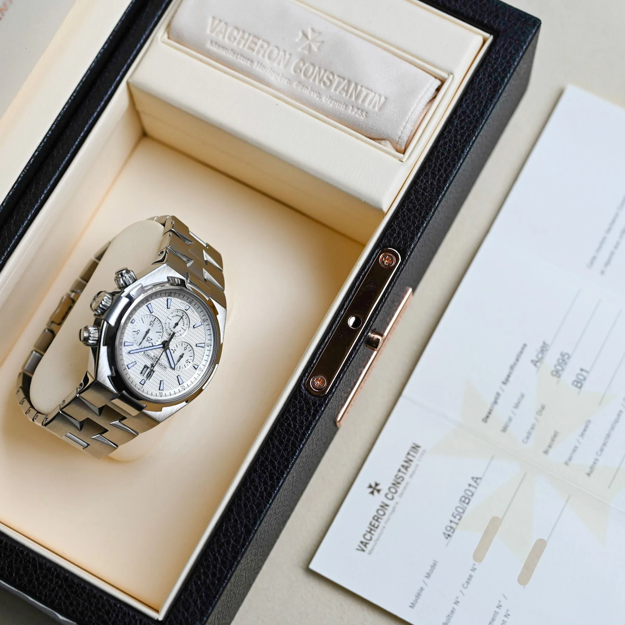 Overseas Chronographe 49150 Stainless Steel  – 2007