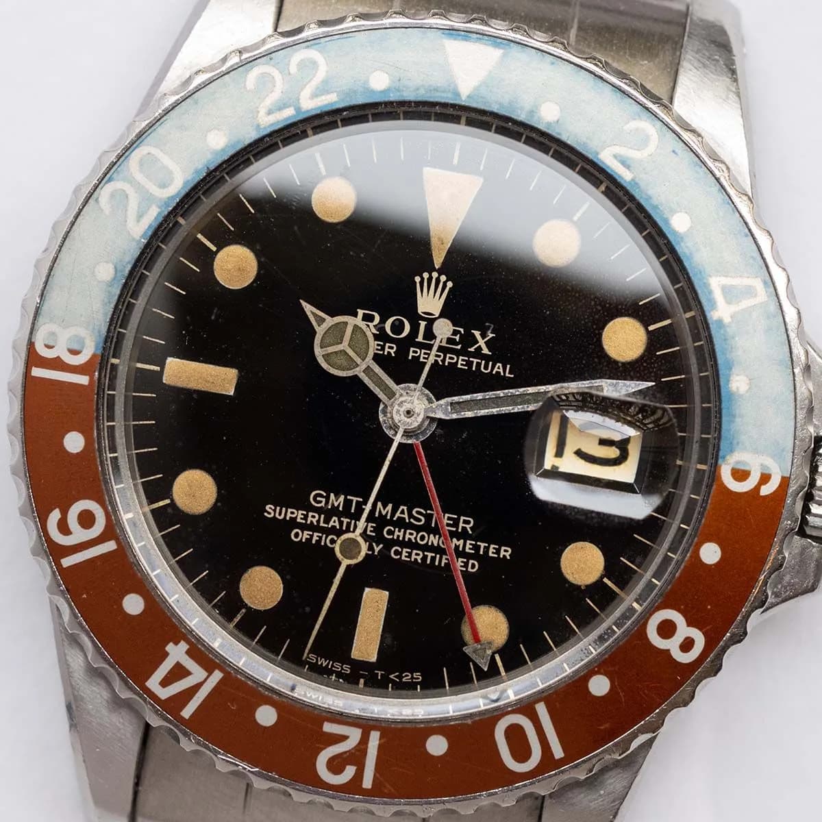 GMT-Master 1675 Acier "Gilt" – 1965