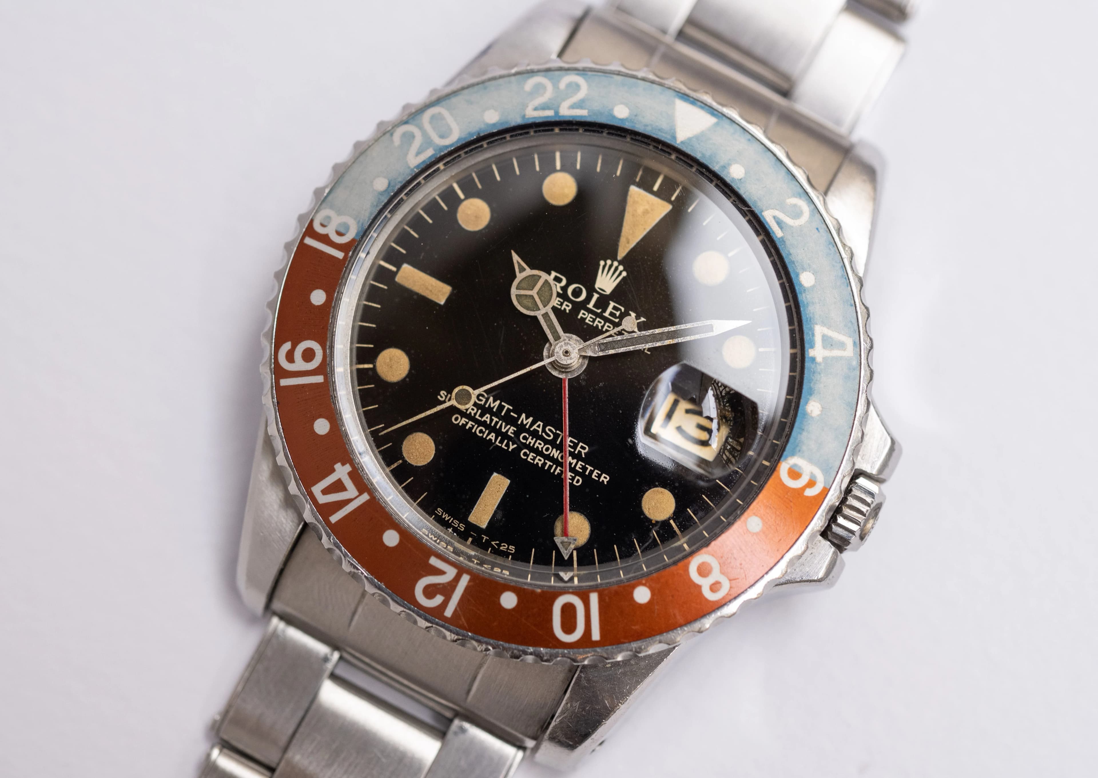 GMT-Master 1675 Acier "Gilt" – 1965