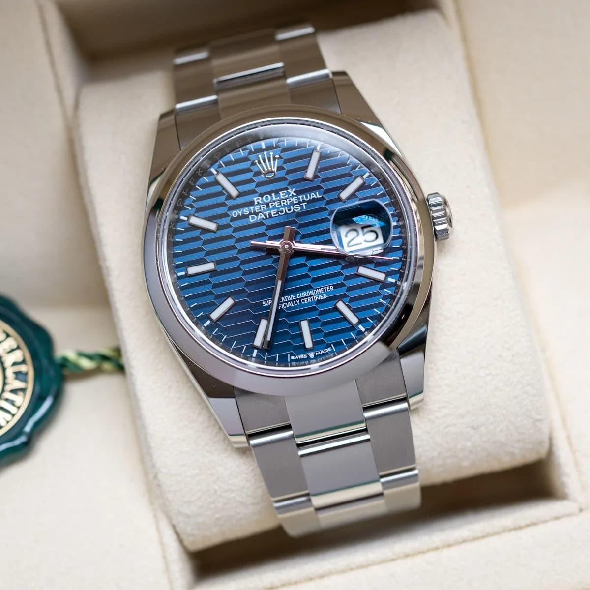 Datejust 126200 Stainless Steel  – 2024