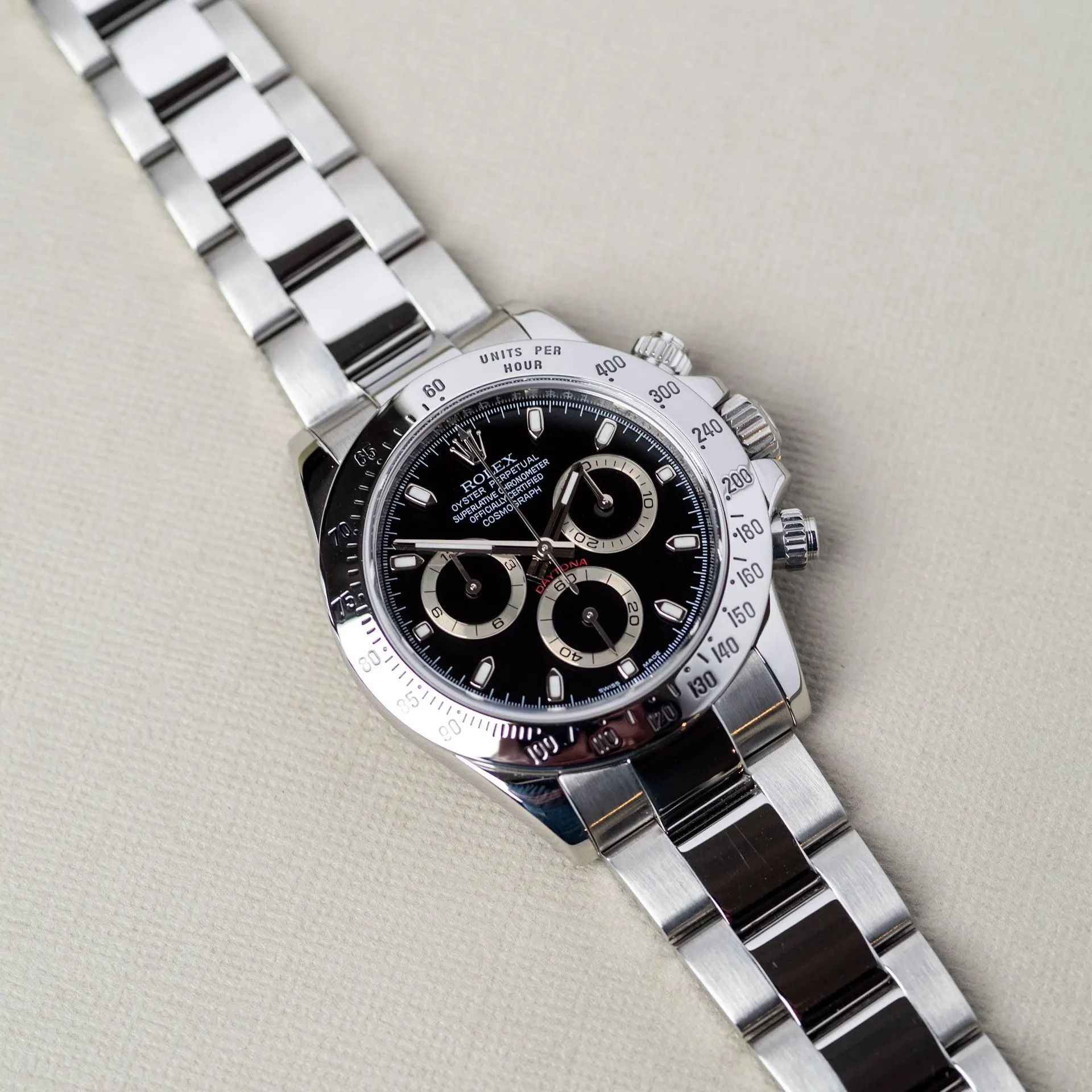 Daytona 116520 Stainless Steel  – 2010