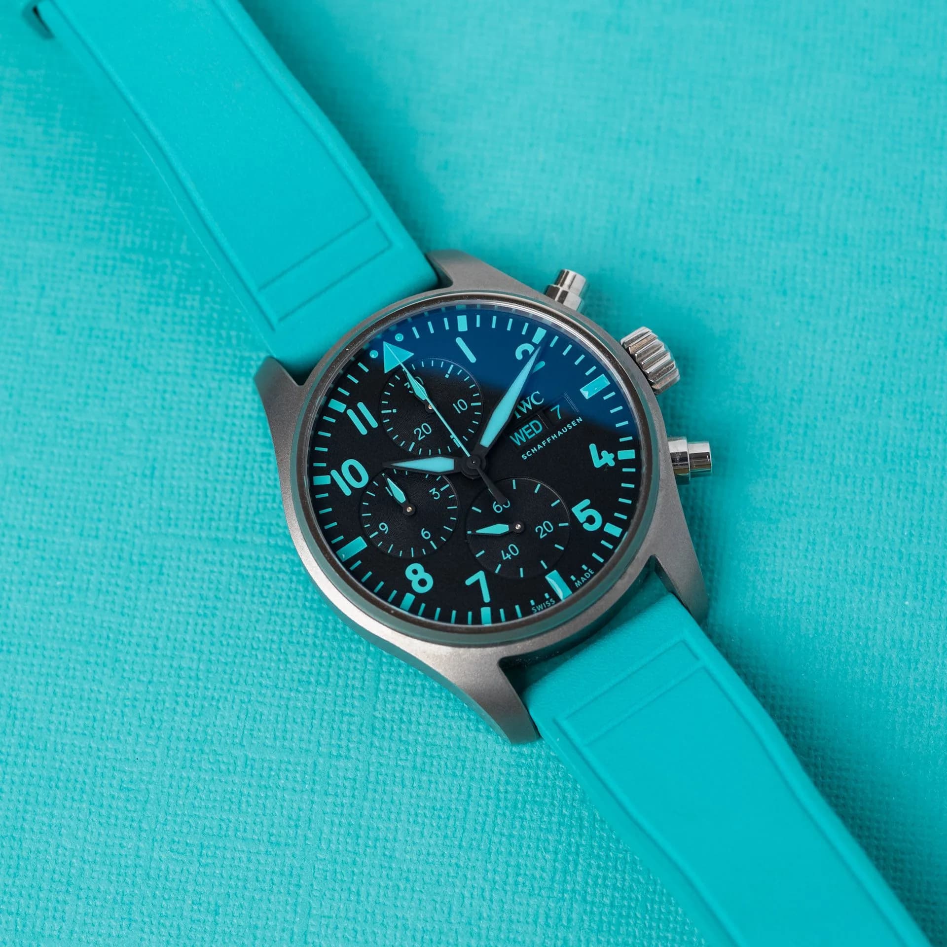 Pilot Chronograph IW388108 Rubber “Mercedes-AMG PETRONAS" – 2022