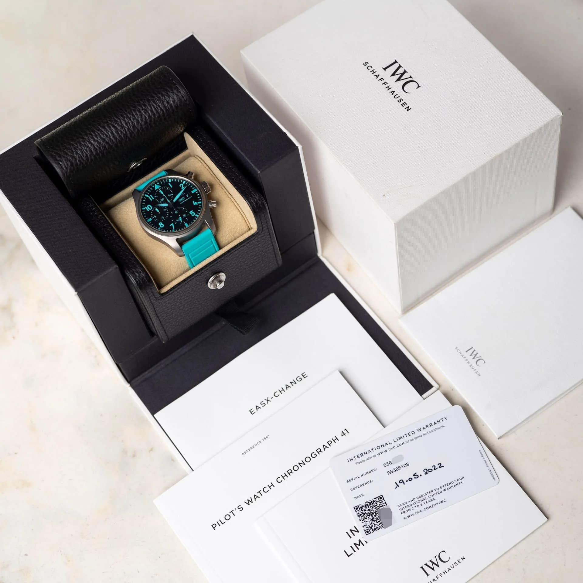 Pilot Chronograph IW388108 Rubber “Mercedes-AMG PETRONAS" – 2022
