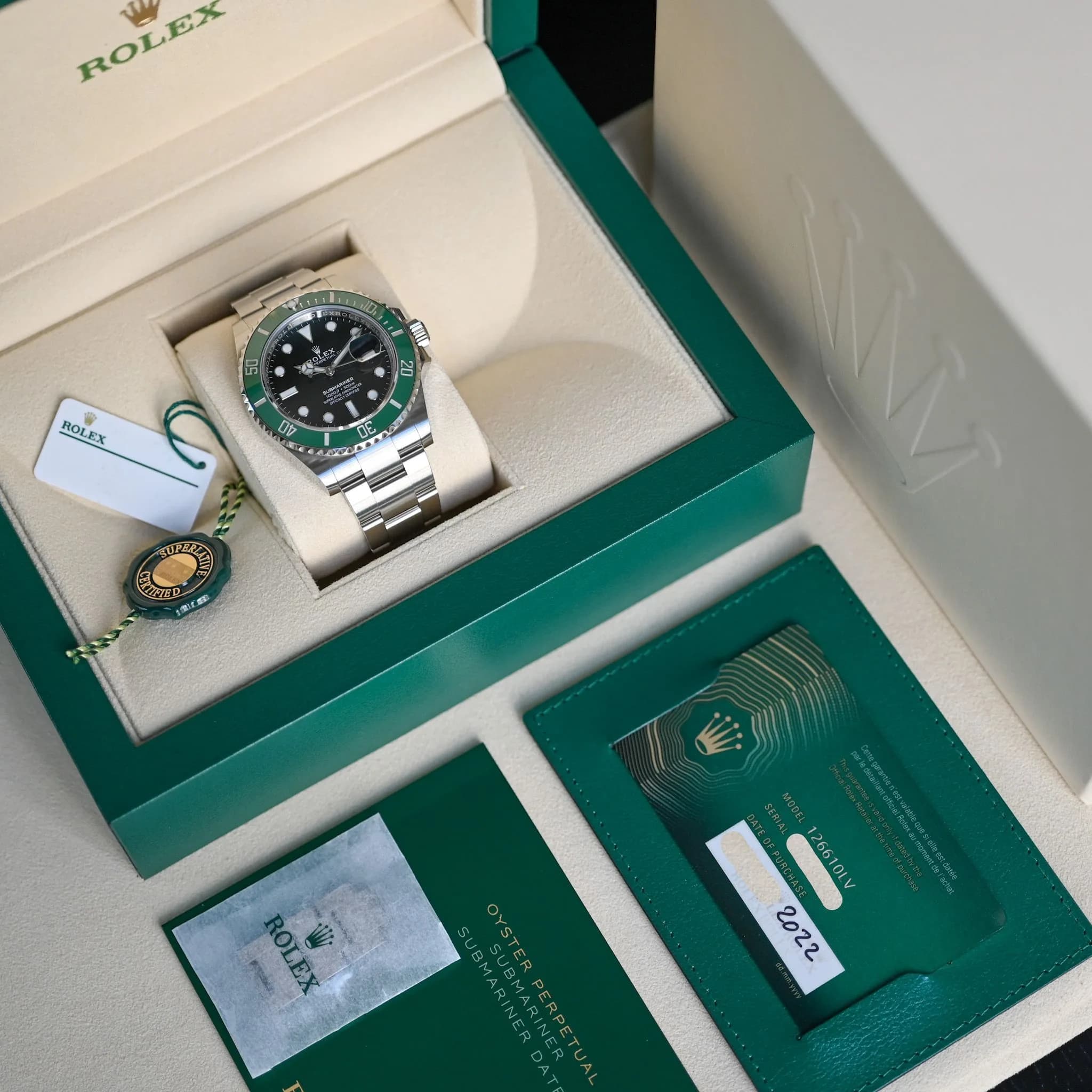 Submariner 126610LV Stainless Steel  – 2022