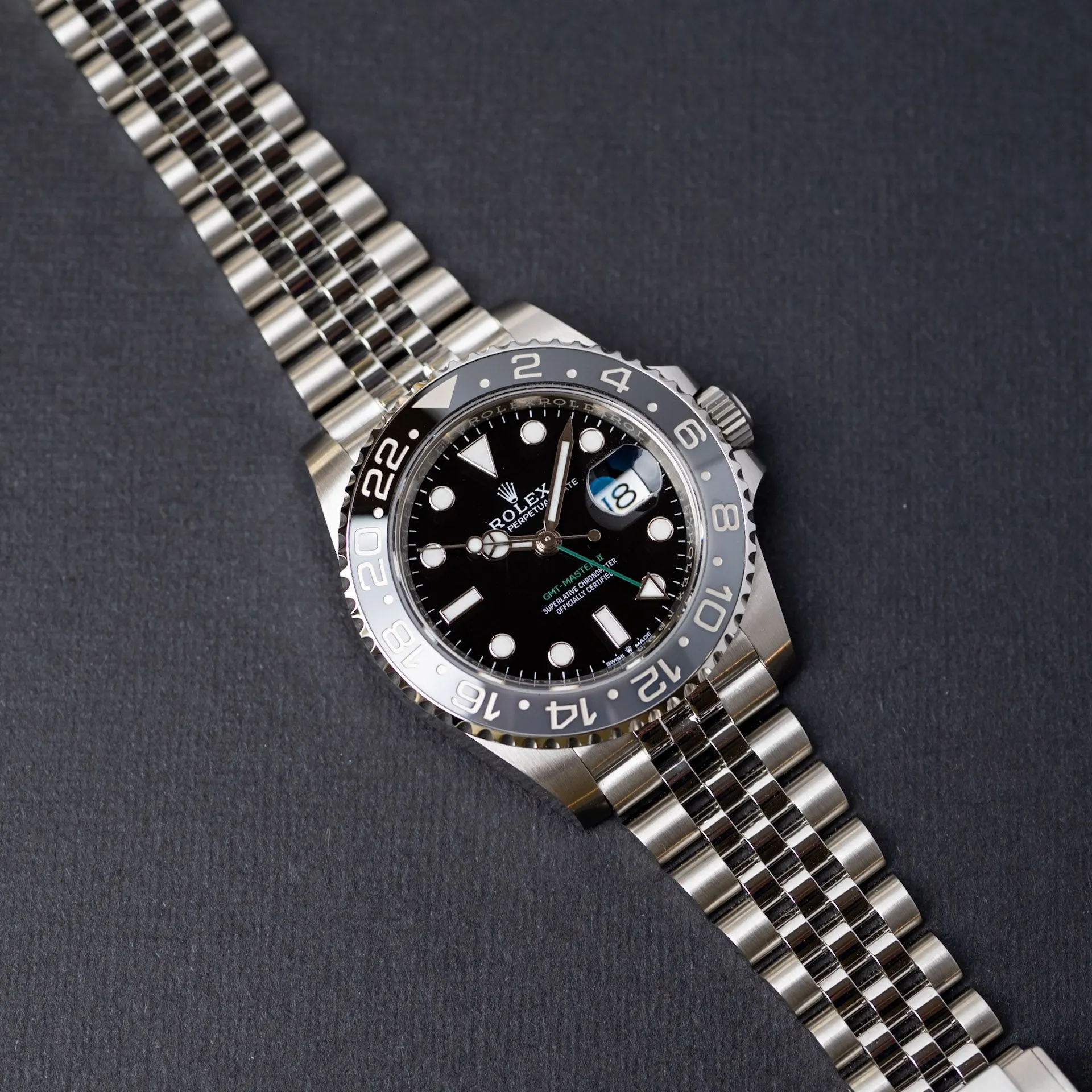GMT-Master II 126710GRNR Acier "Bruce Wayne" – 2024
