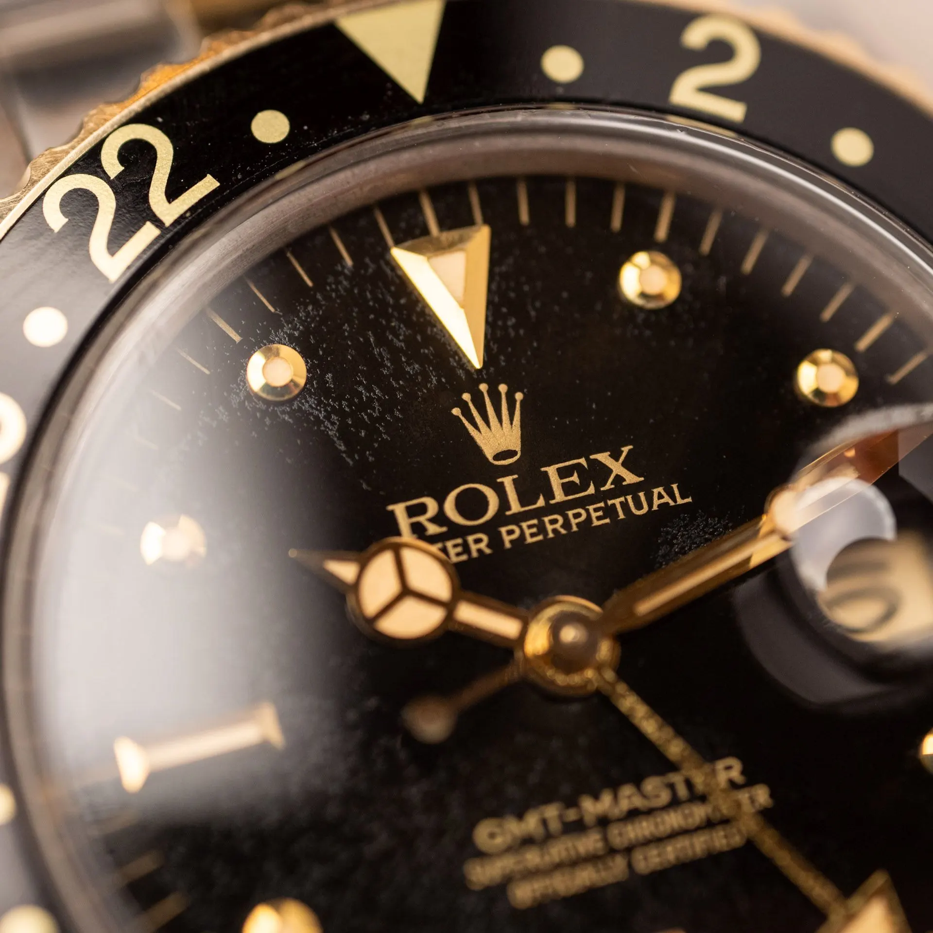GMT-Master 16753 Steel and Gold "Nipple Dial" – 1979
