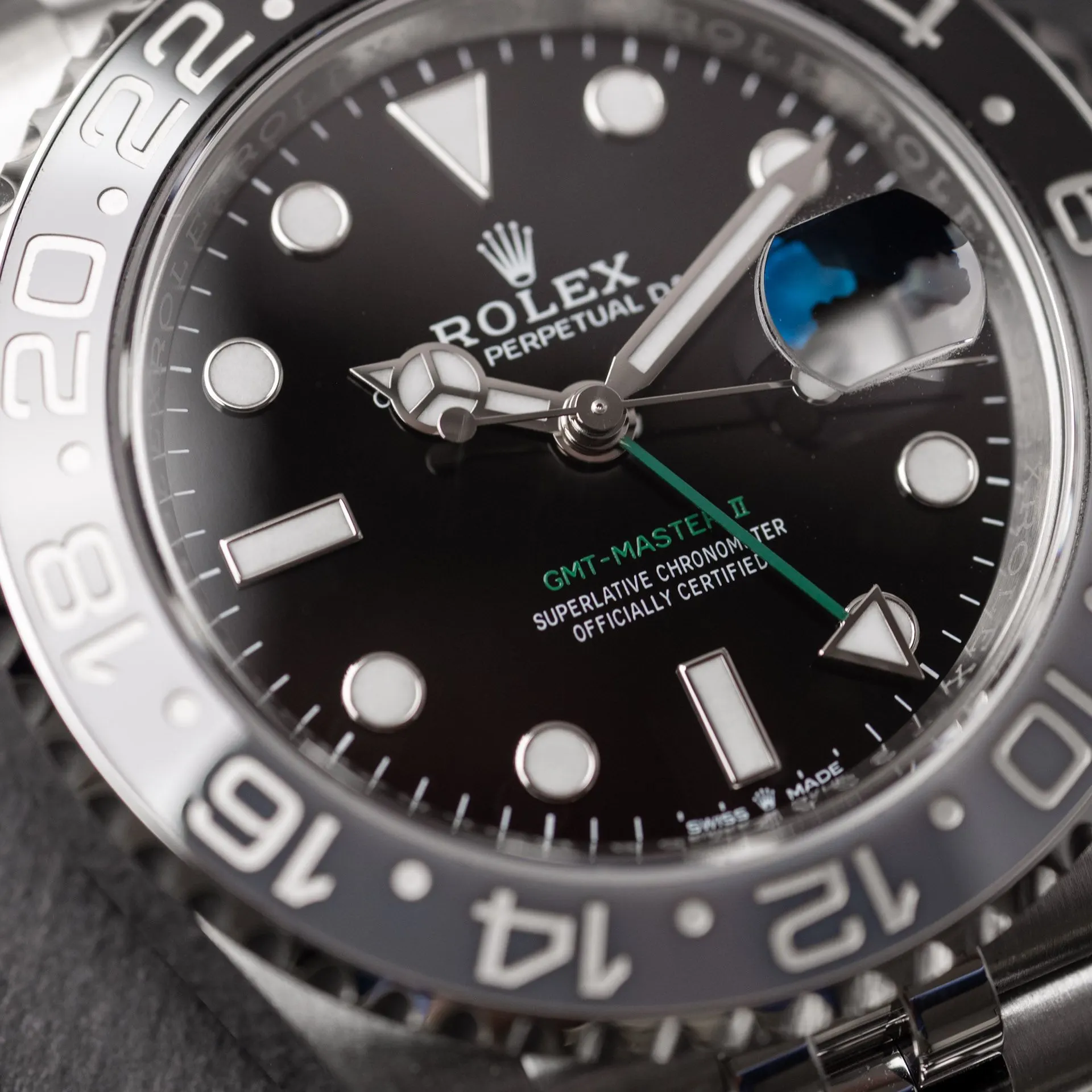 GMT-Master II 126710GRNR Acier "Bruce Wayne" – 2024