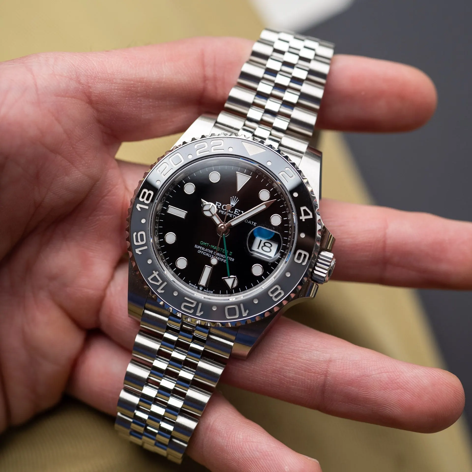 GMT-Master II 126710GRNR Acier "Bruce Wayne" – 2024