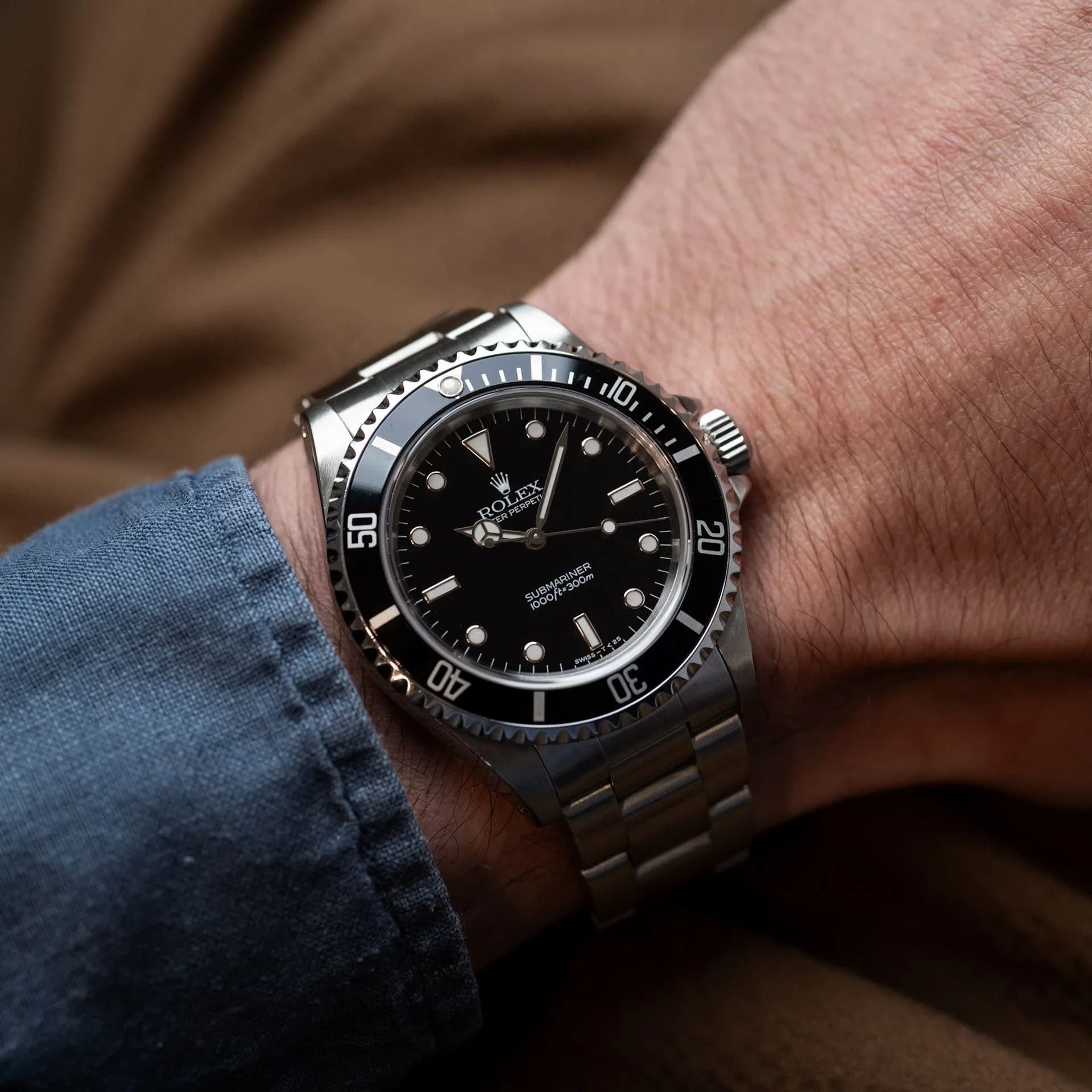 Submariner 14060 Acier "2 Lignes" – 1995