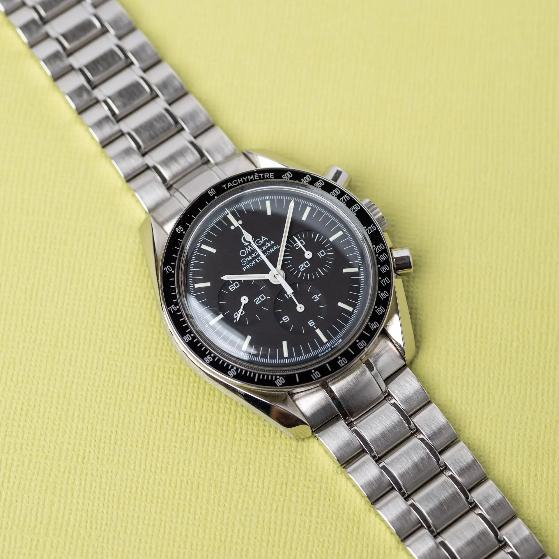 Speedmaster 3572.50.00 Acier "Hesalite Sandwich" – 2005