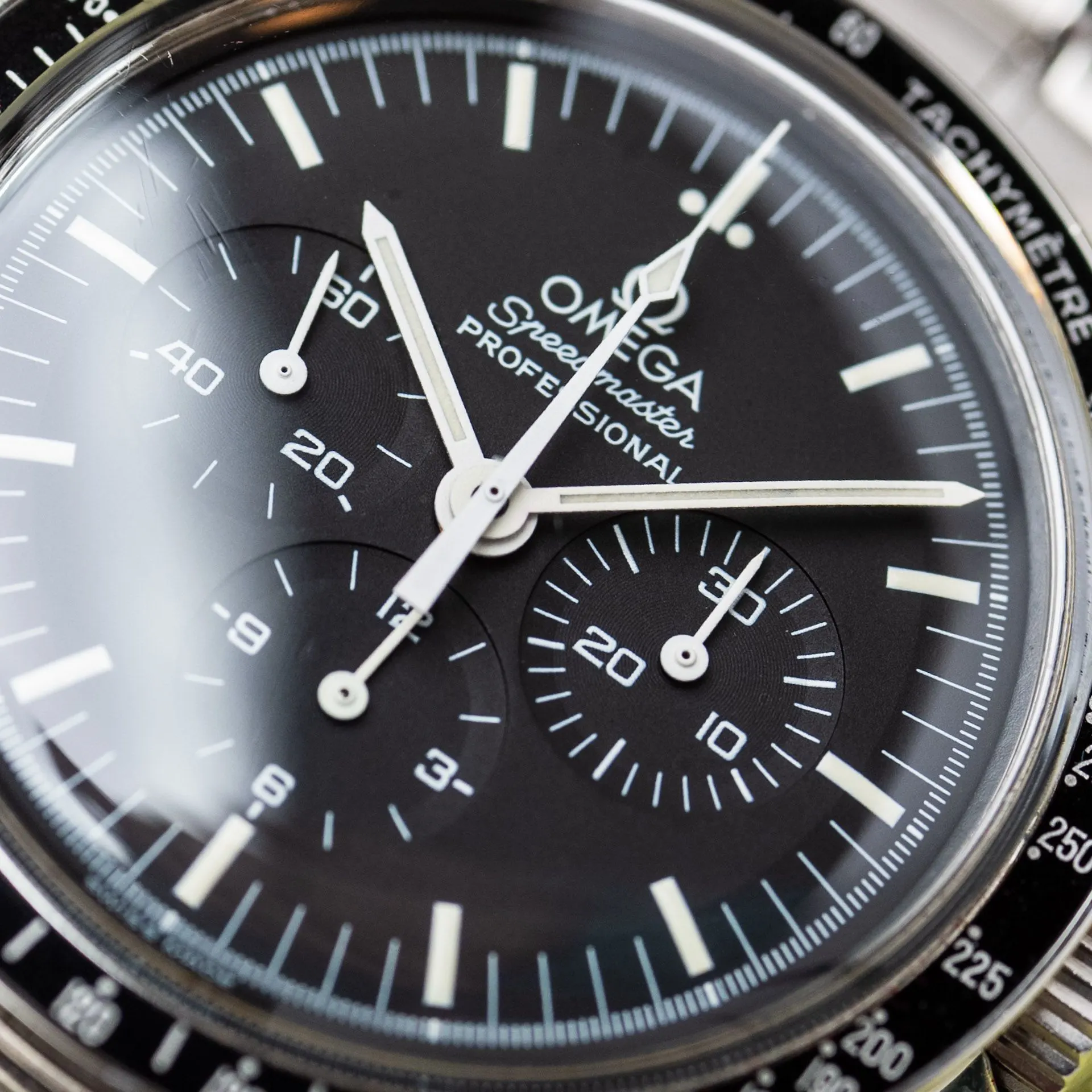 Speedmaster 3572.50.00 Acier "Hesalite Sandwich" – 2005