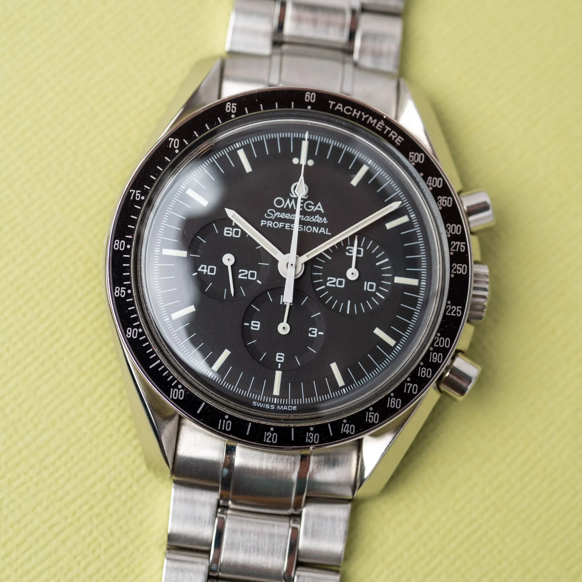 Speedmaster 3572.50.00 Acier "Hesalite Sandwich" – 2005