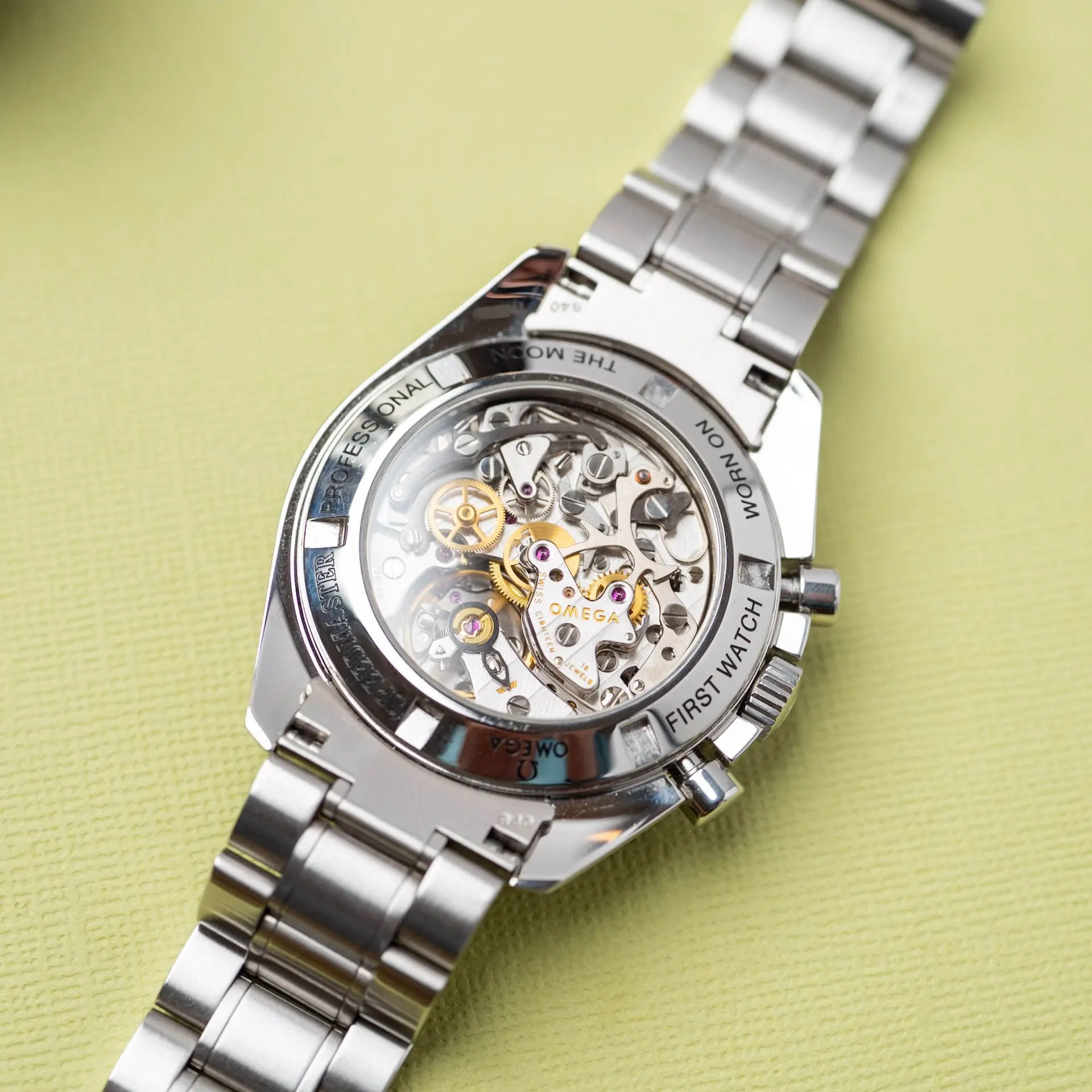 Speedmaster 3572.50.00 Acier "Hesalite Sandwich" – 2005
