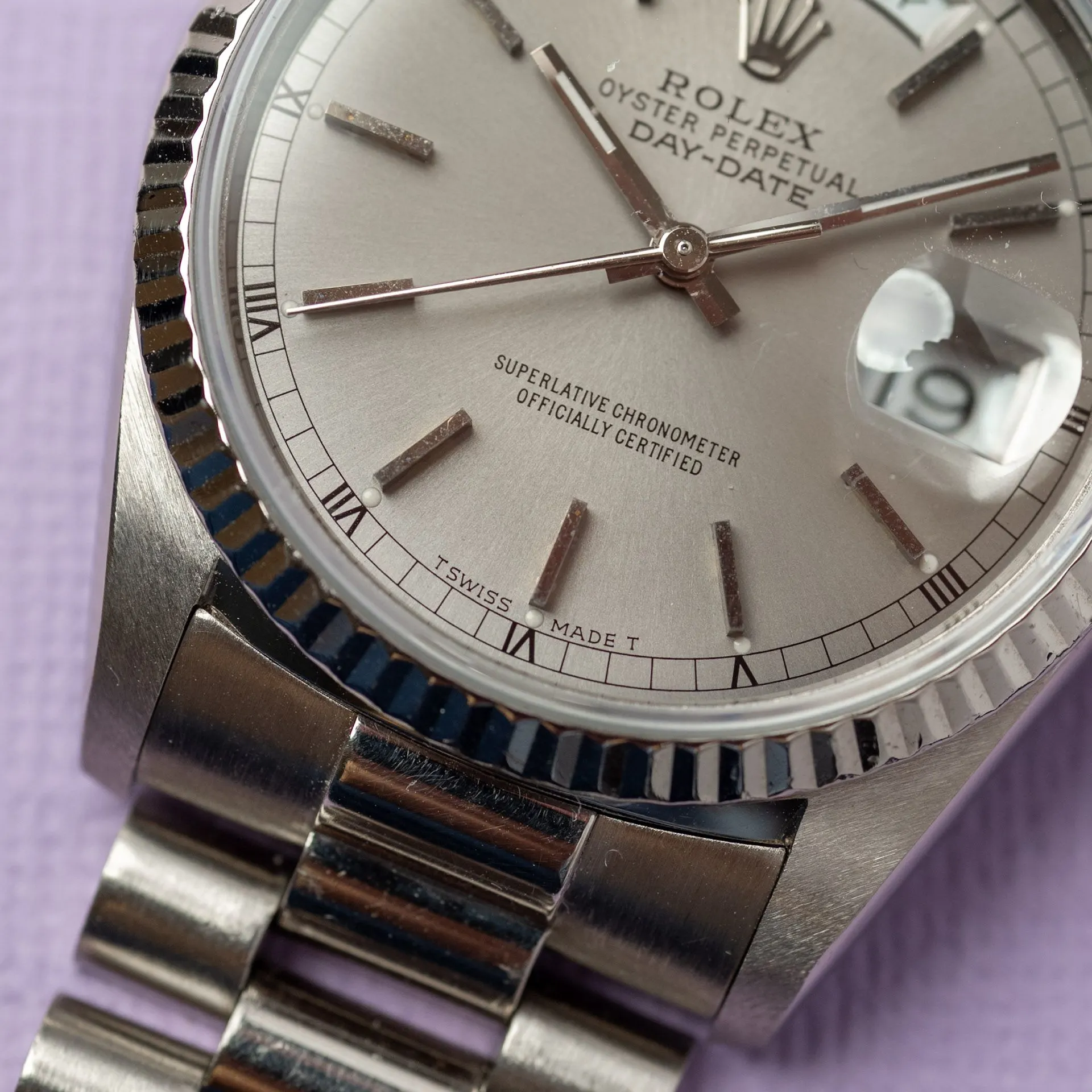 Day-Date 18239 Or Blanc "President" – 1991