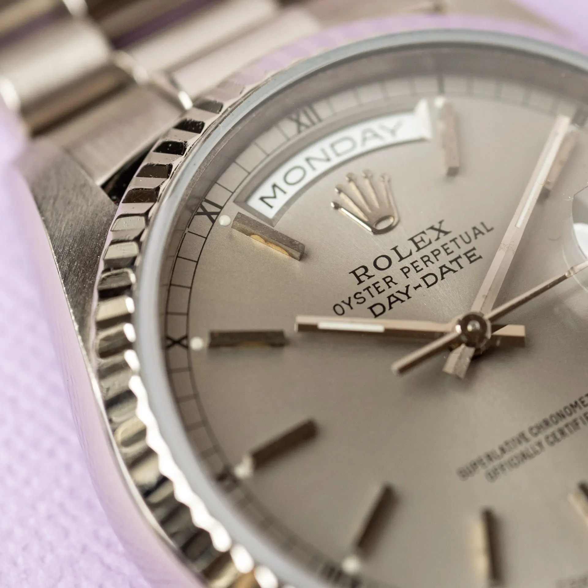 Day-Date 18239 Or Blanc "President" – 1991