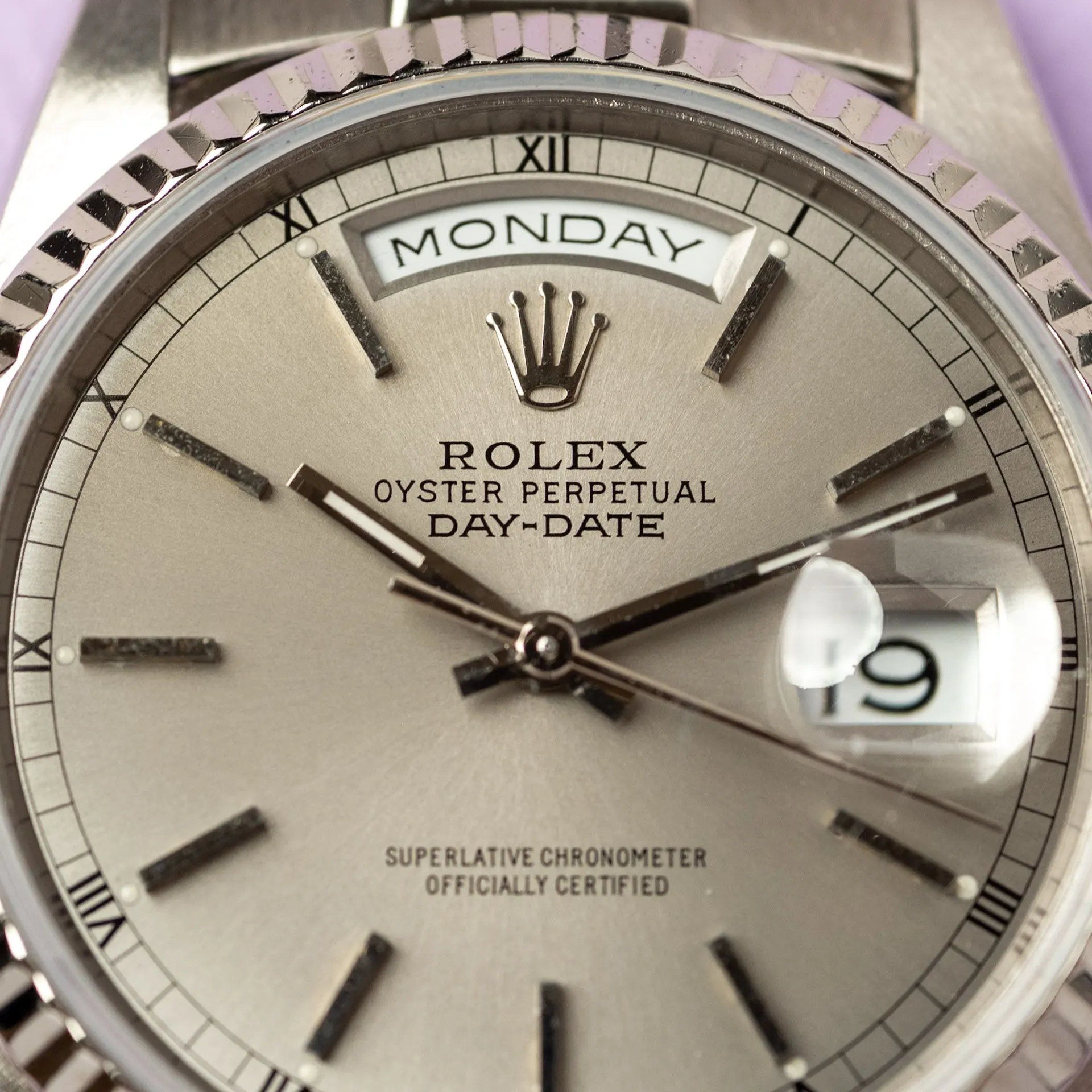 Day-Date 18239 Or Blanc "President" – 1991