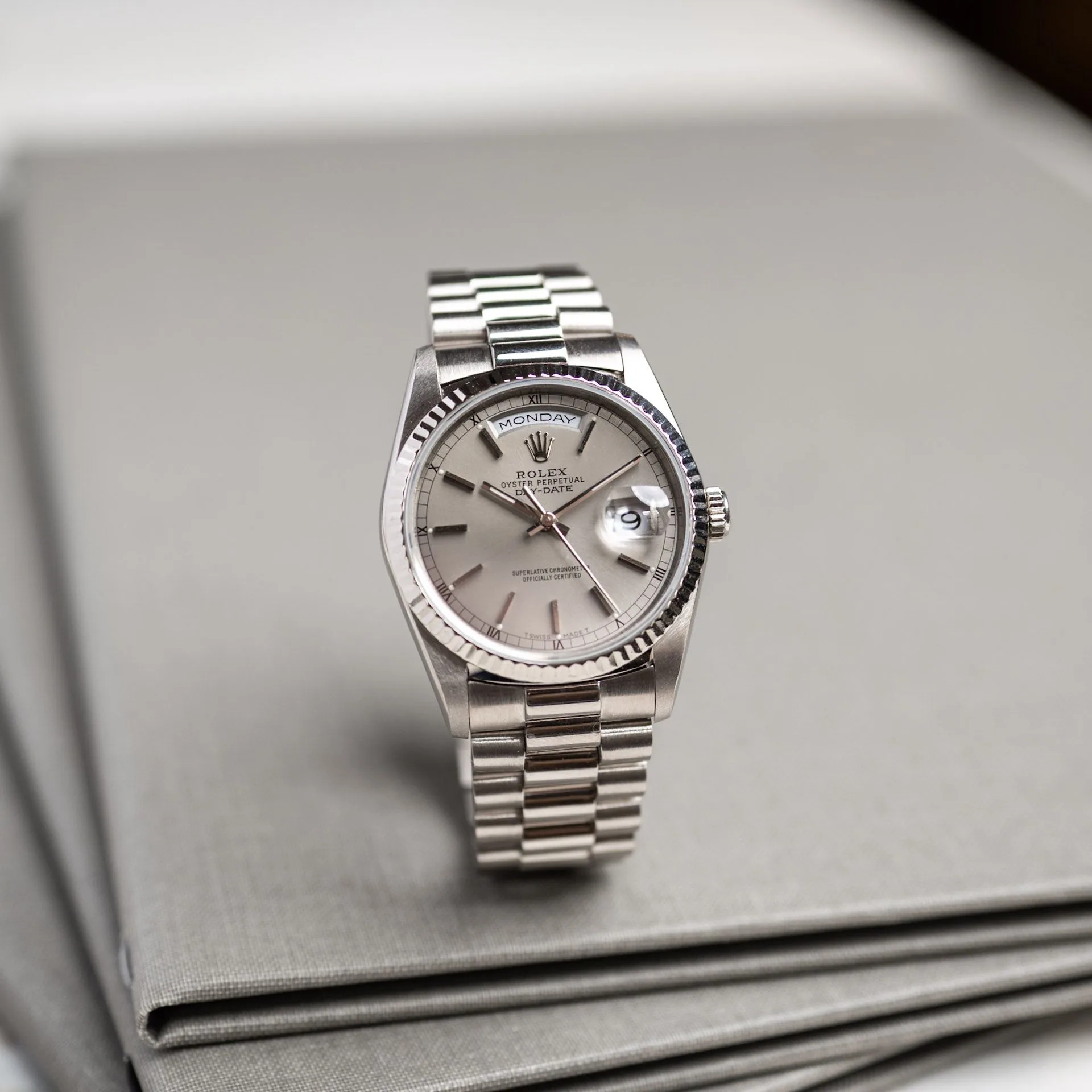 Day-Date 18239 Or Blanc "President" – 1991