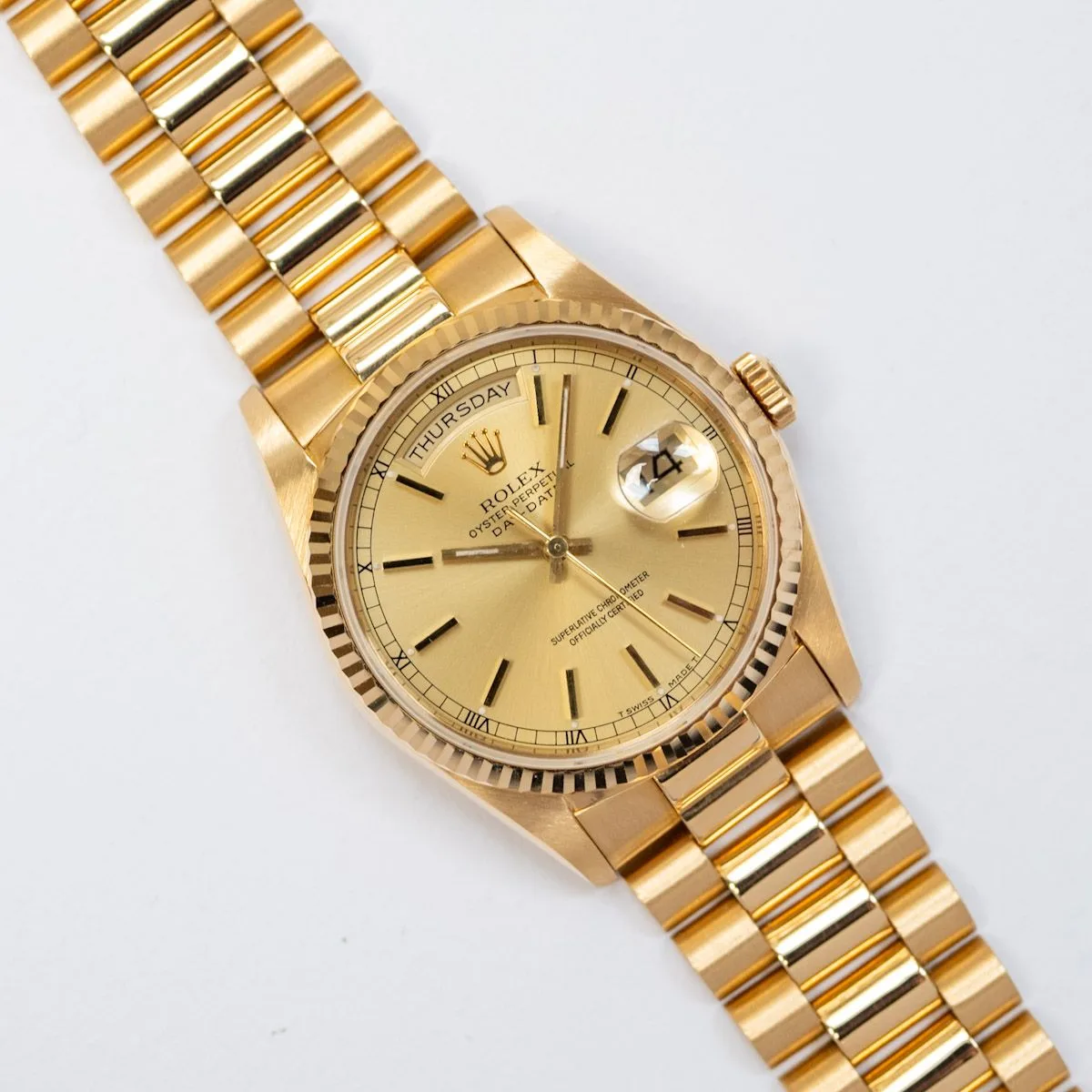 Day-Date 18238 Yellow Gold  – 1989