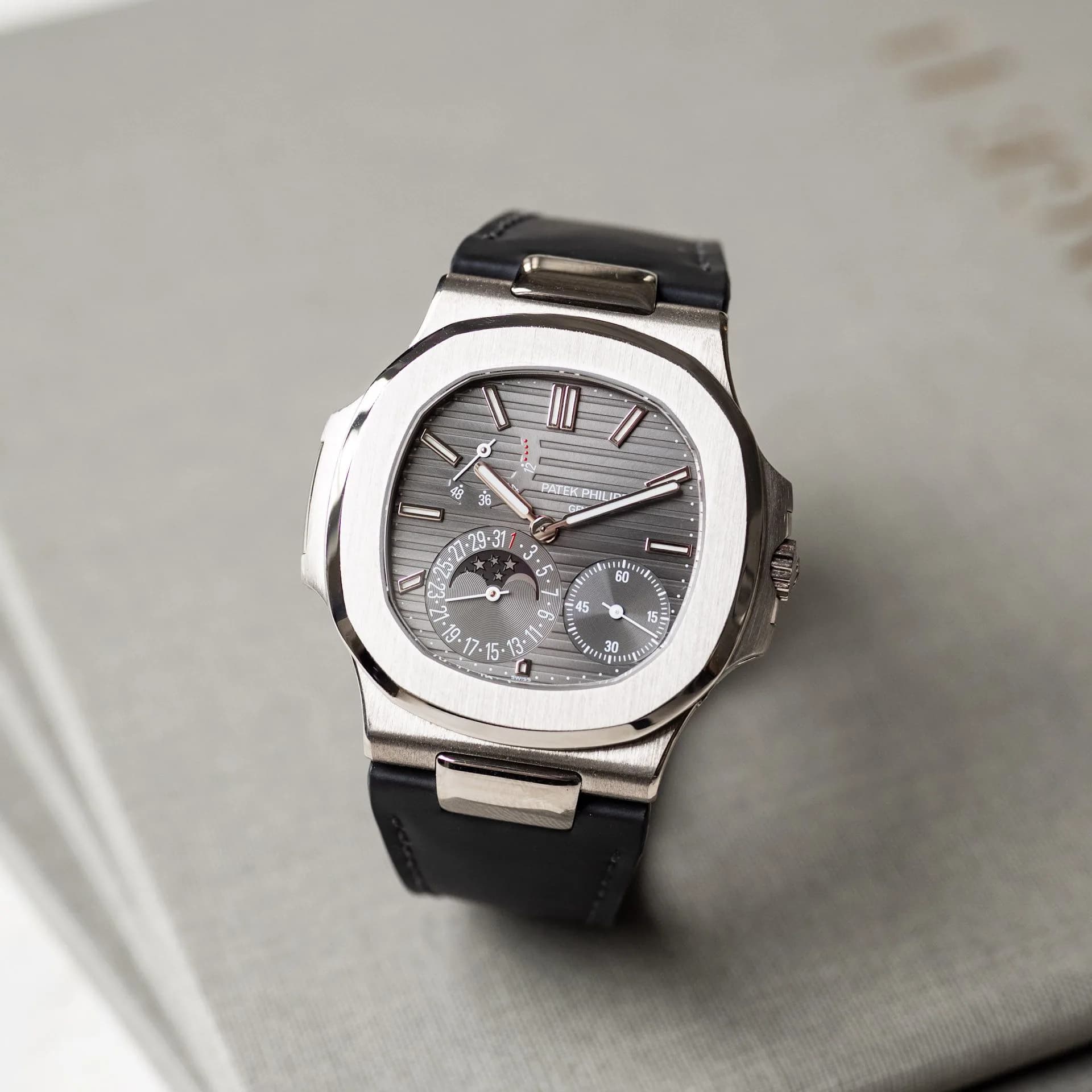 Nautilus 5712G-001 Cuir "Moon Phase" – 2008