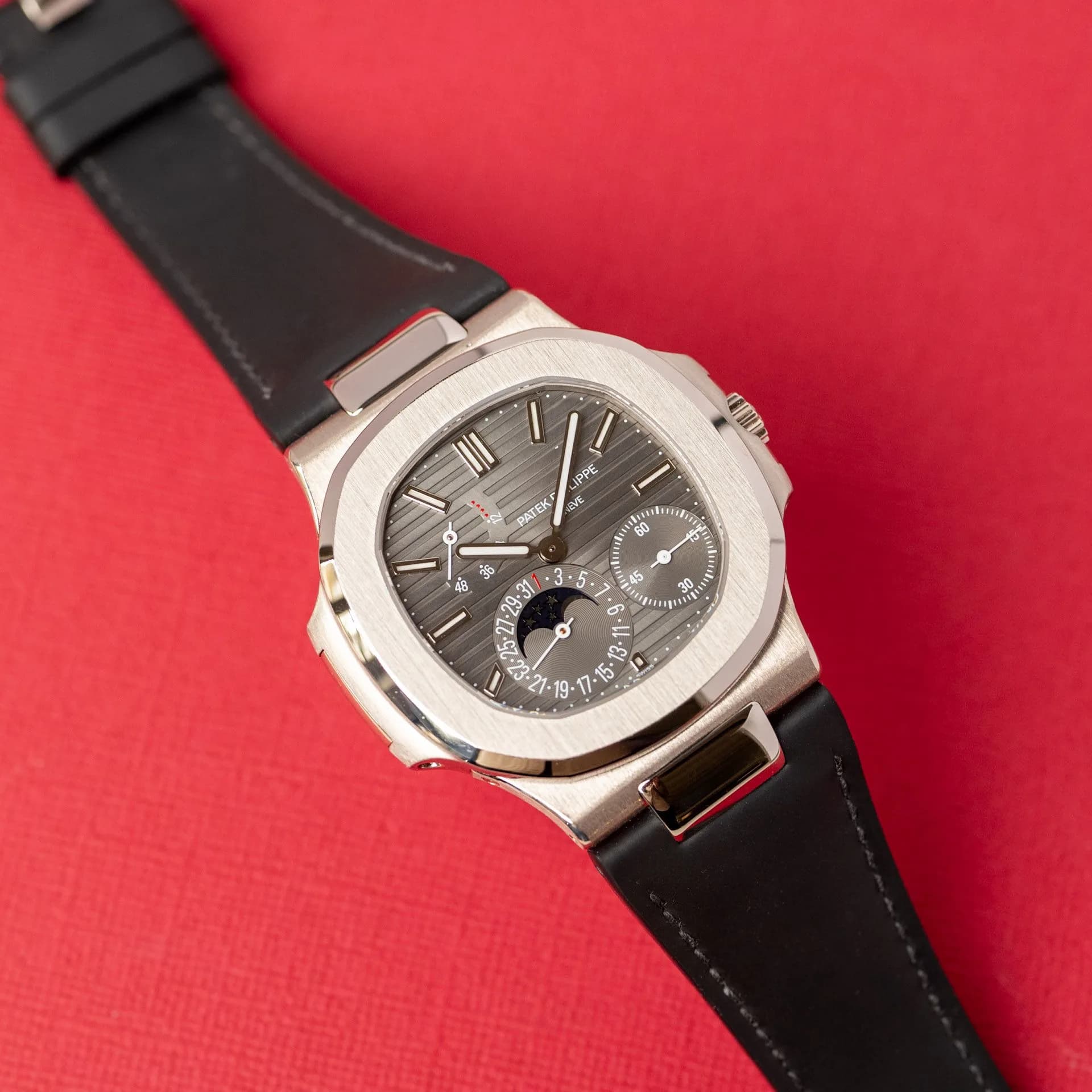 Nautilus 5712G-001 Cuir "Moon Phase" – 2008