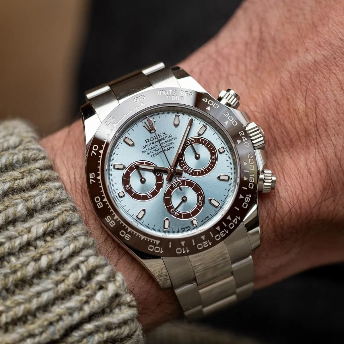 Daytona 116506 Platine "Ice-Blue Platona" – 2022