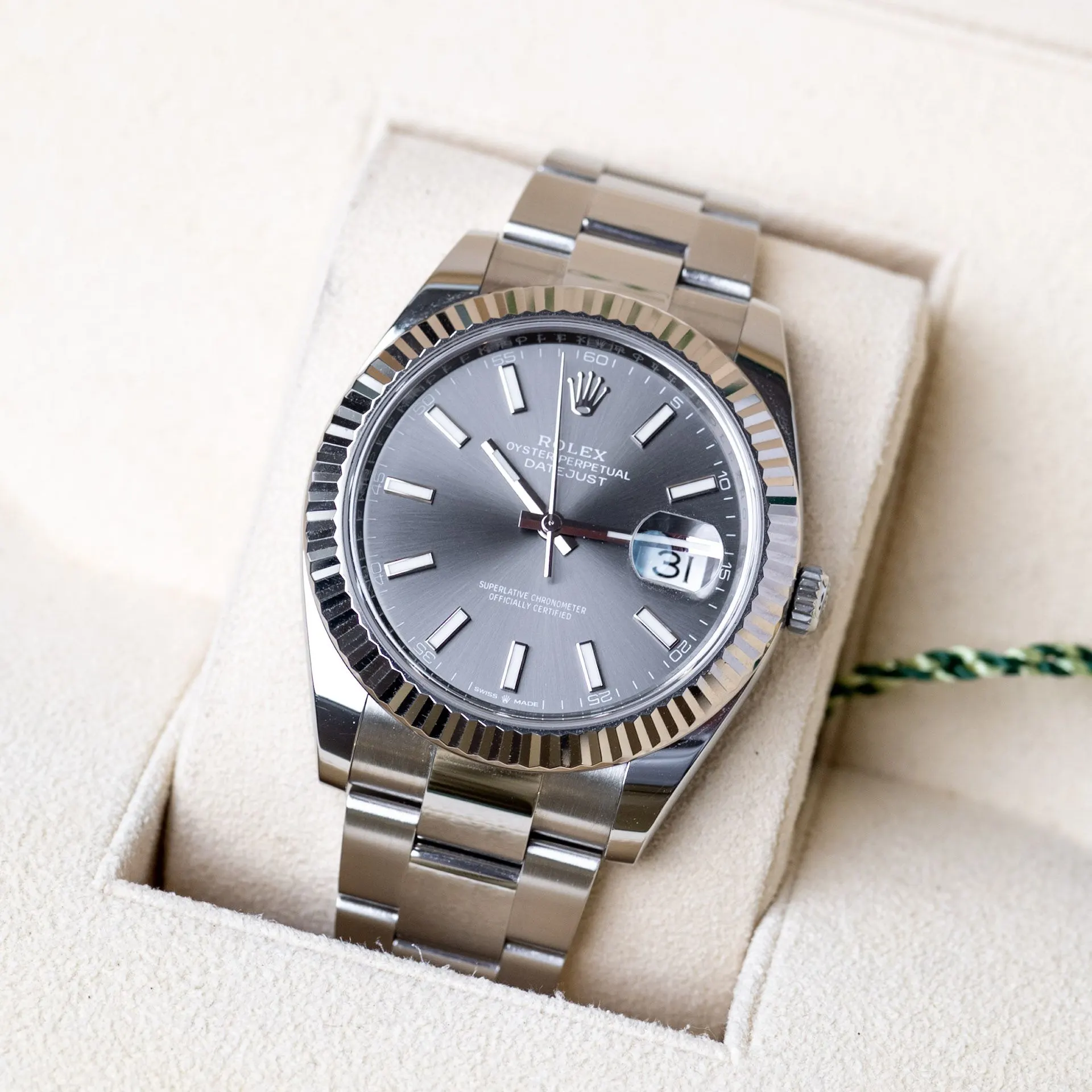 Datejust 126334 Acier "Ardoise" – 2021