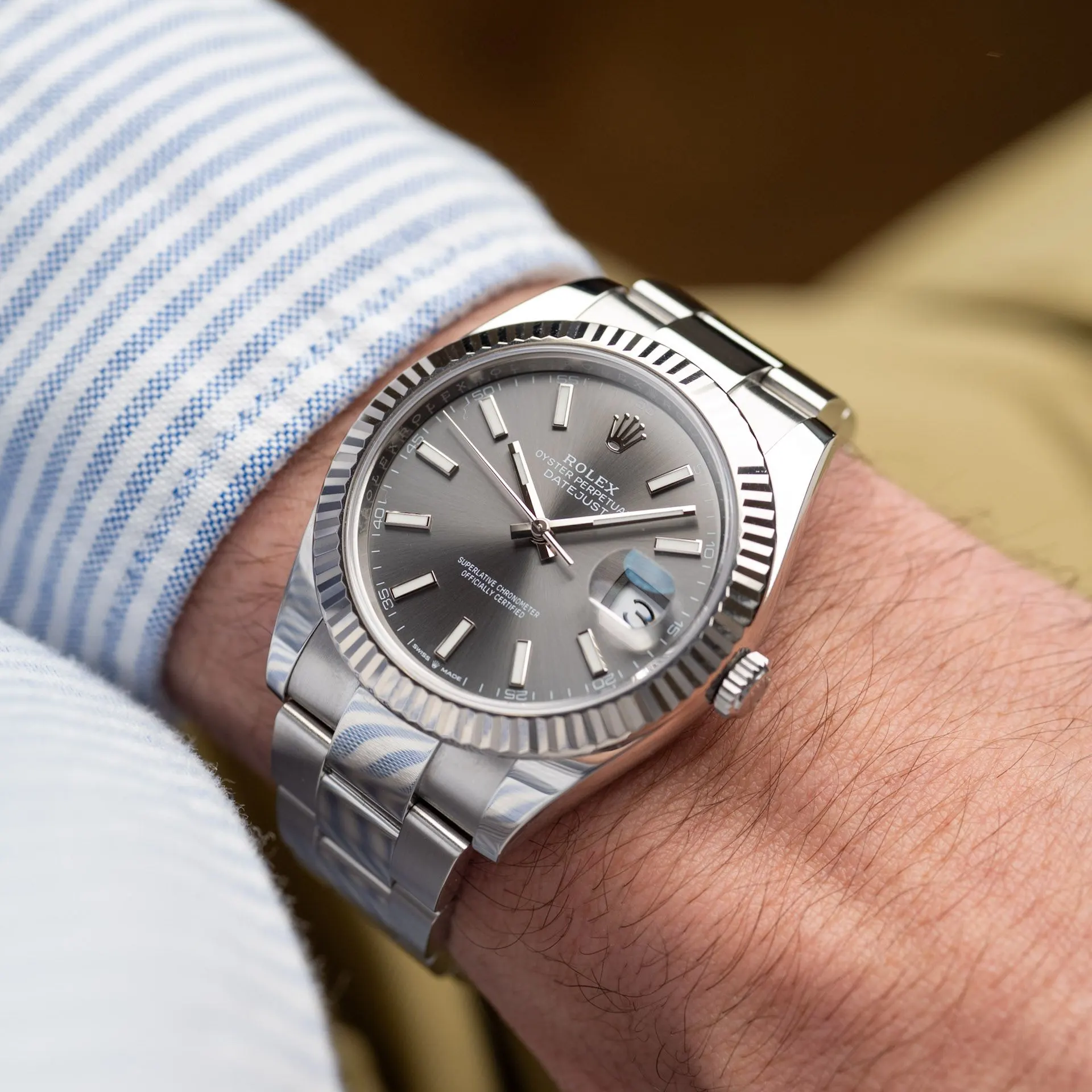 Datejust 126334 Acier "Ardoise" – 2021