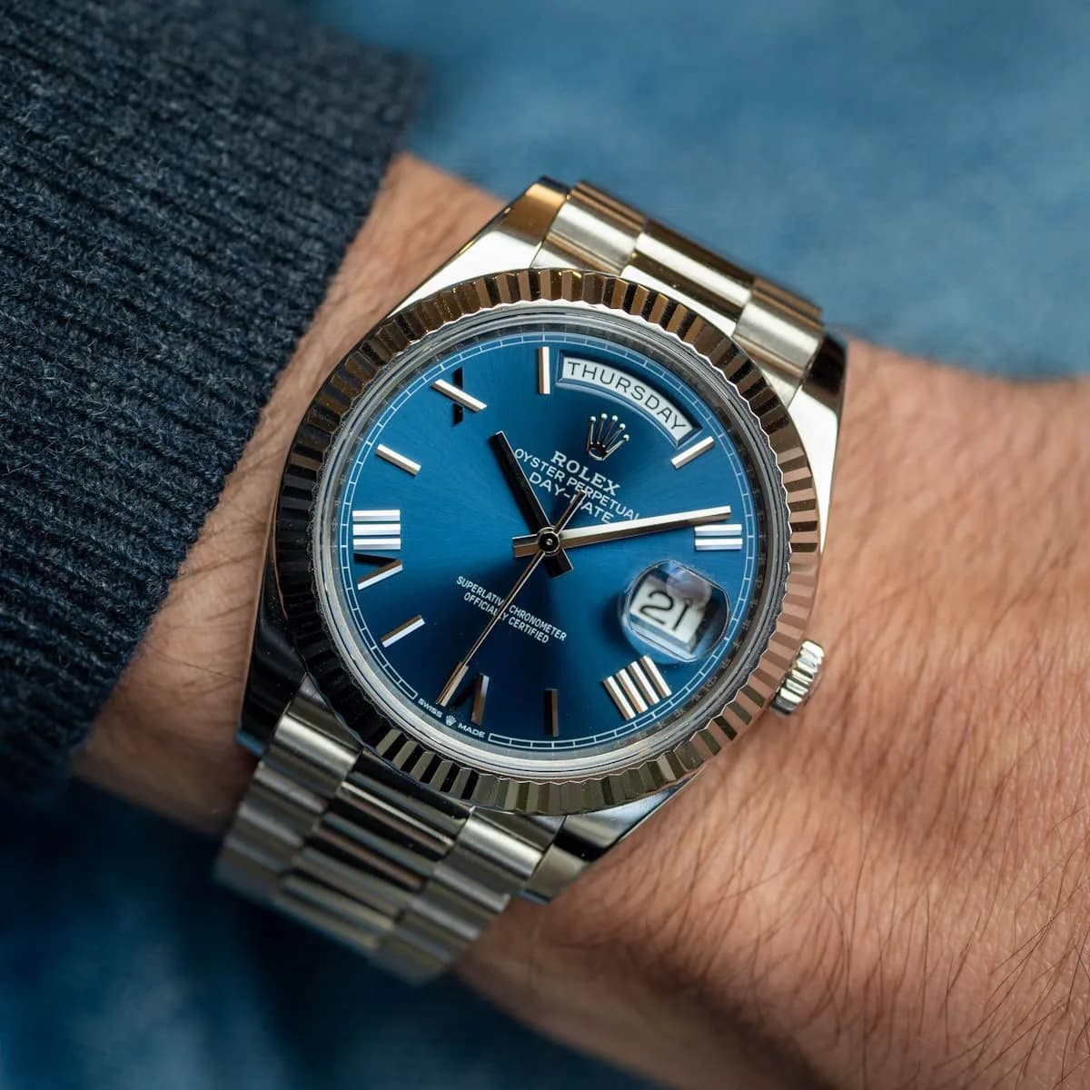 Day-Date 228239 White Gold  – 2022