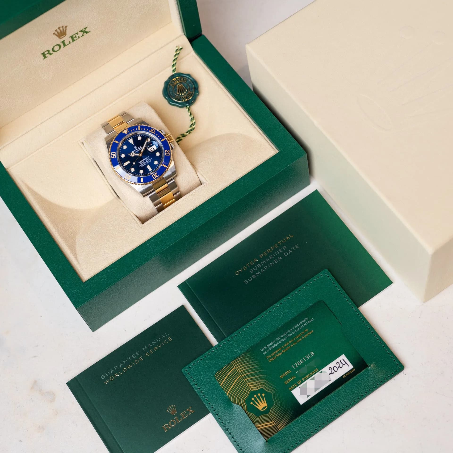 Submariner 126613LB Or & Acier "Two-Tone" – 2024