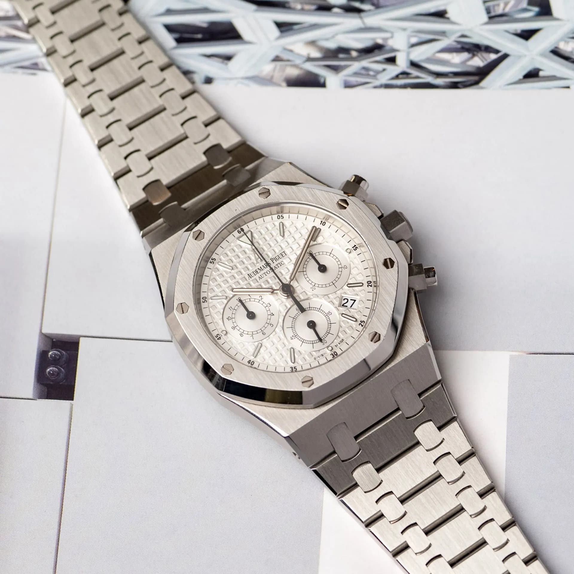 Royal Oak 26300ST.OO.1110ST.05 Acier "White Kasparov" – 2011