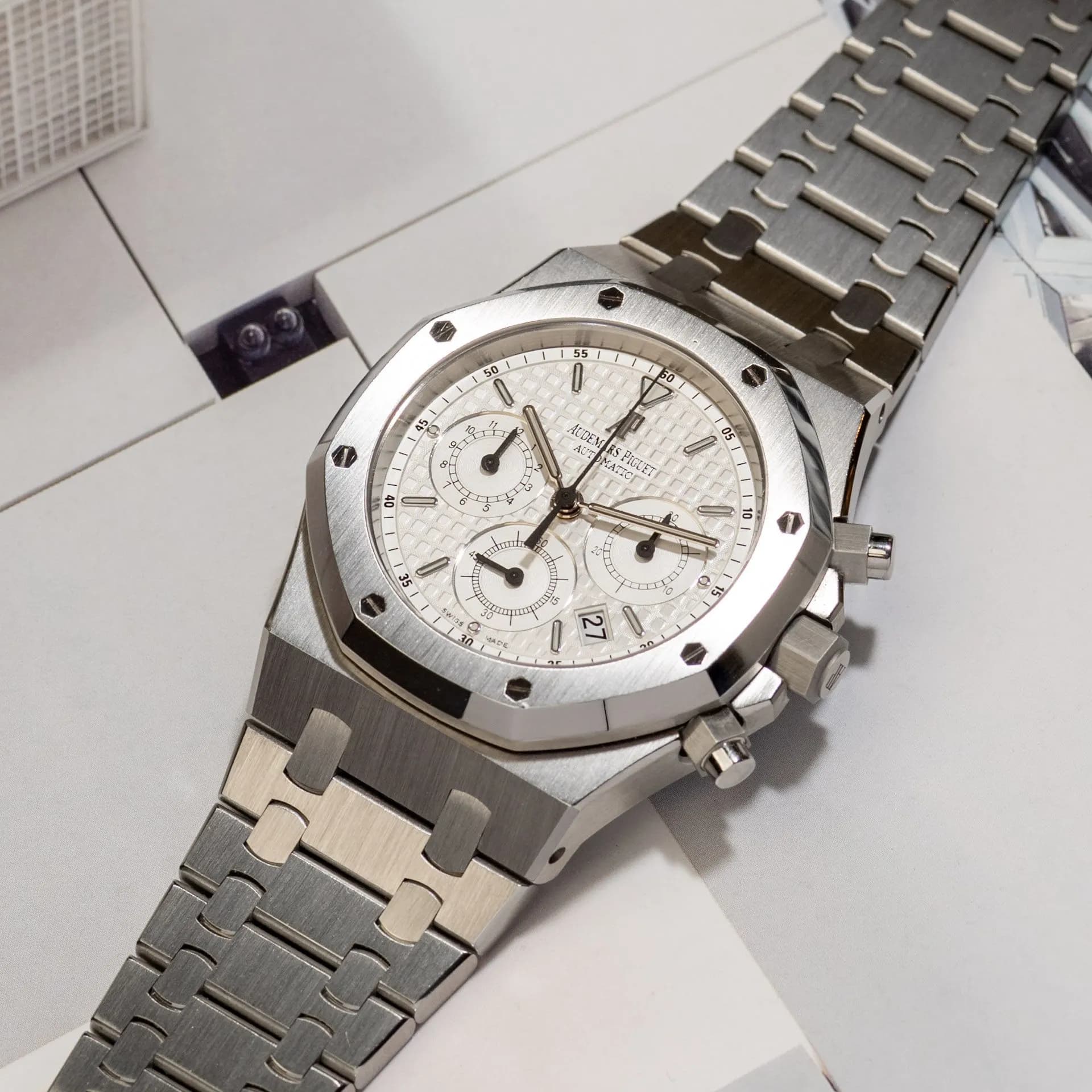 Royal Oak 26300ST.OO.1110ST.05 Acier "White Kasparov" – 2011