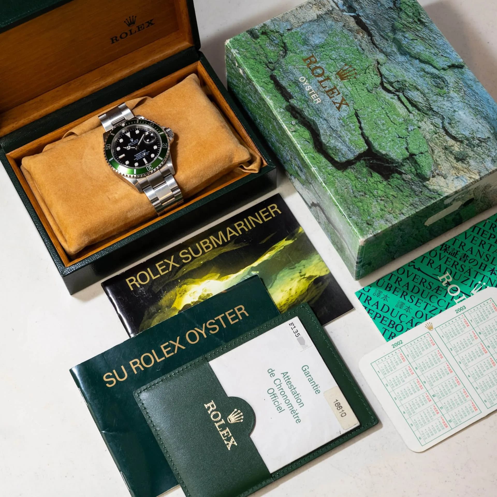 Submariner 16610LV Acier "Fat Four" – 2004