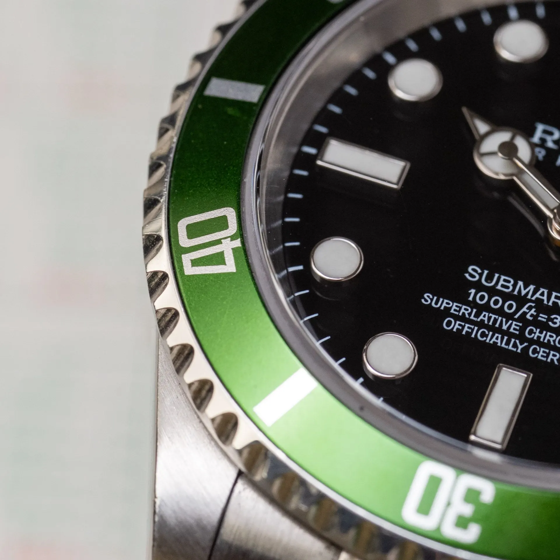 Submariner 16610LV Acier "Fat Four" – 2004