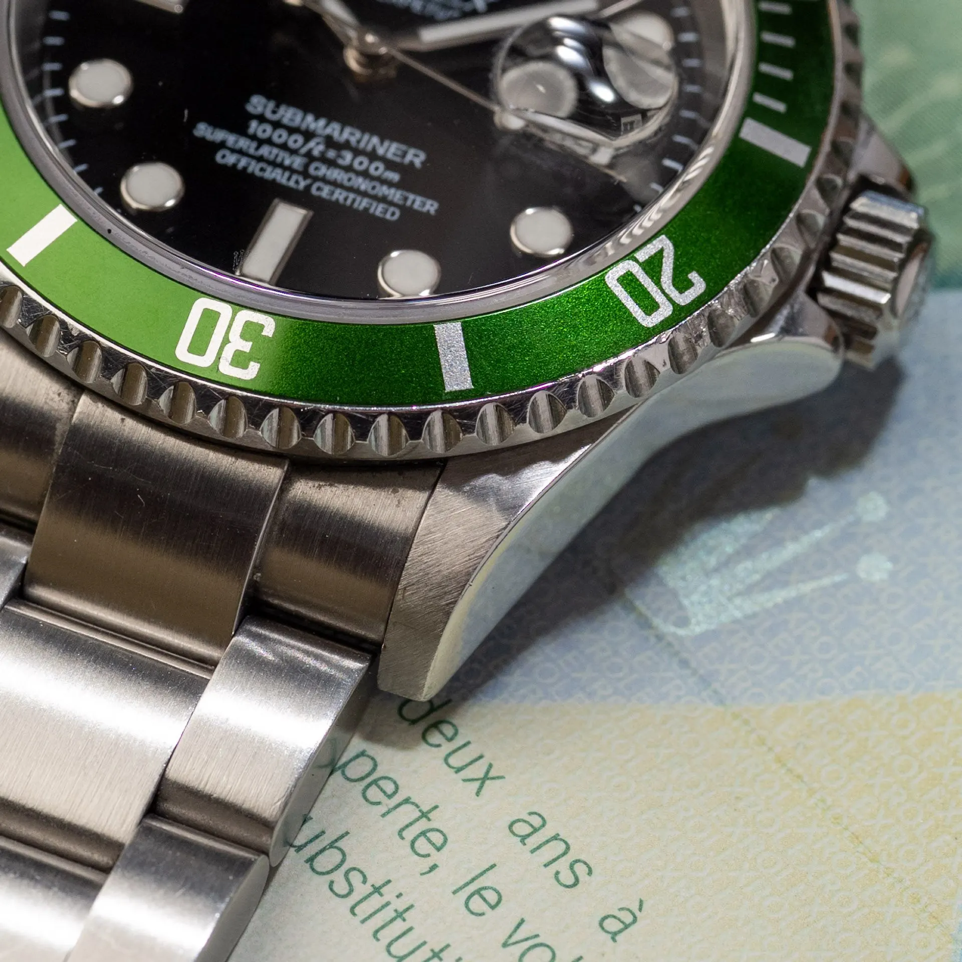 Submariner 16610LV Acier "Fat Four" – 2004
