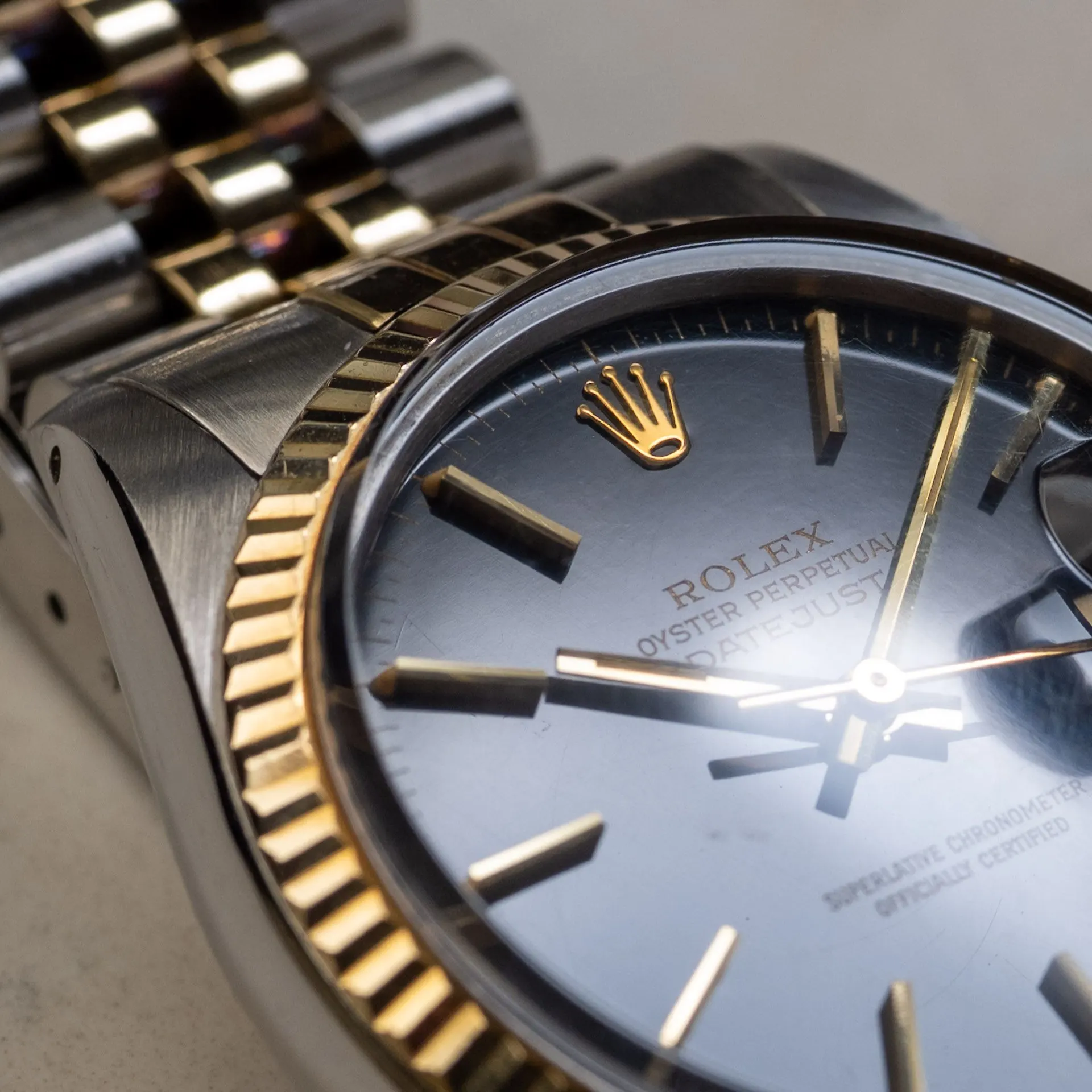 Datejust 16013 Or et Acier "Bi-Ton" – 1981